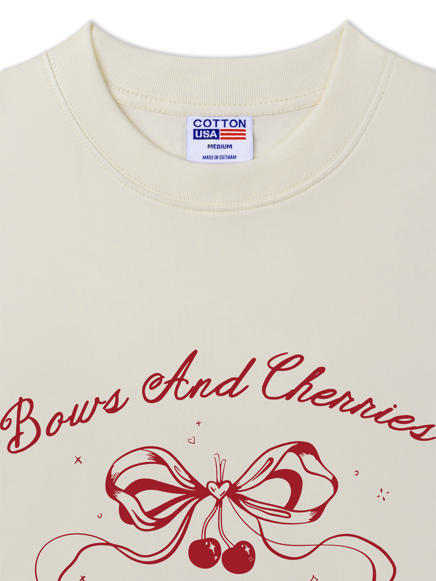 Áo Thun Relaxed Fit Bows And Cherries
