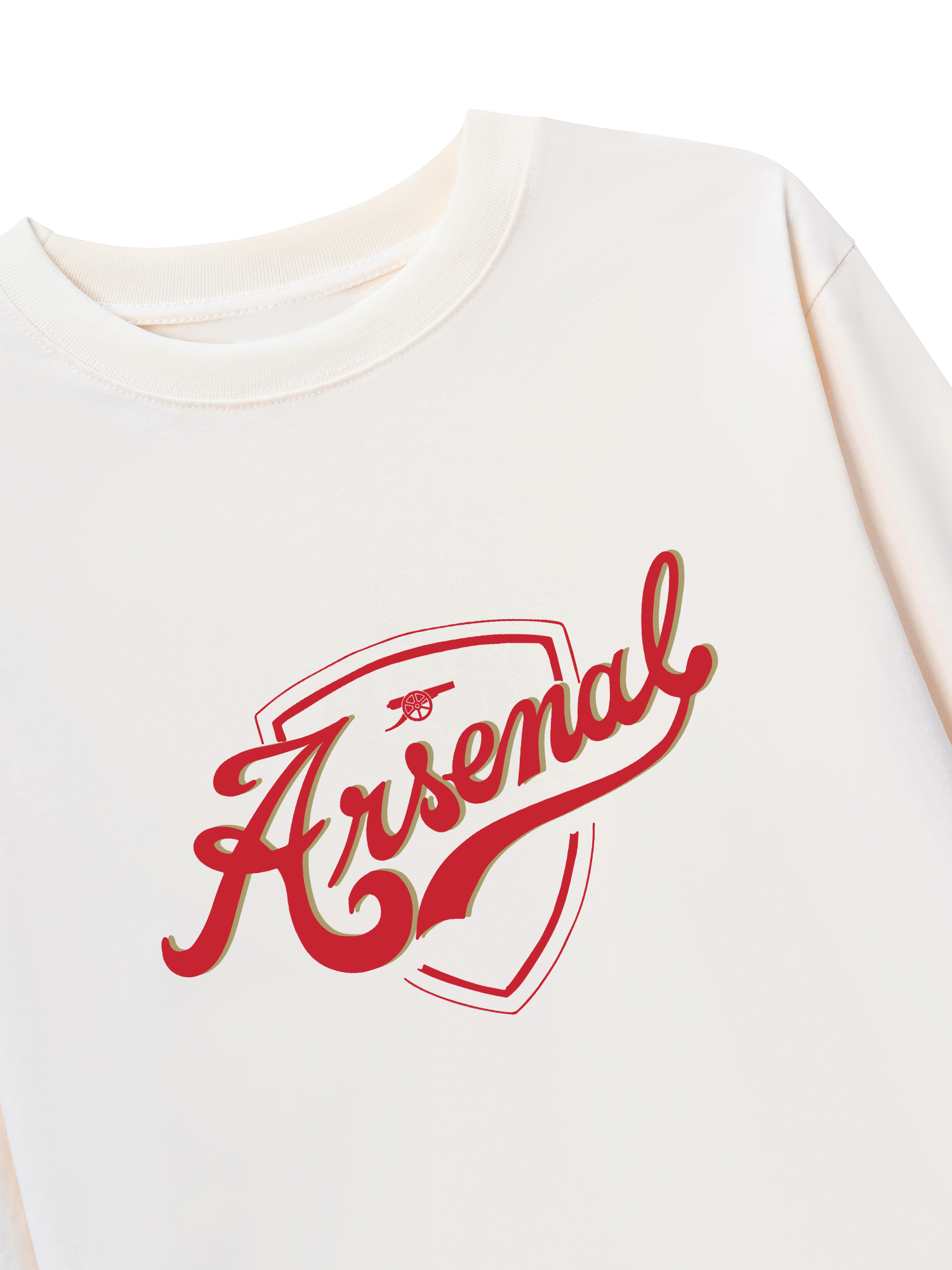 Áo Thun Dài Tay Soccer Arsenal Logo