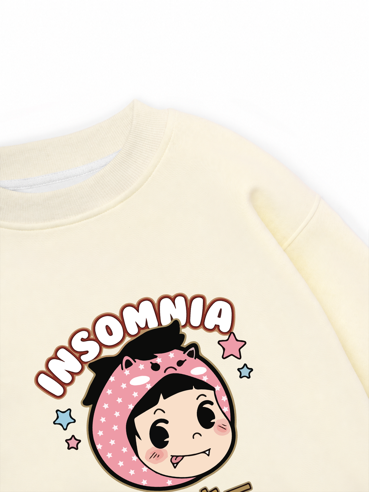 Áo Sweater Nỉ Hai Da Dotty Mood Insomnia
