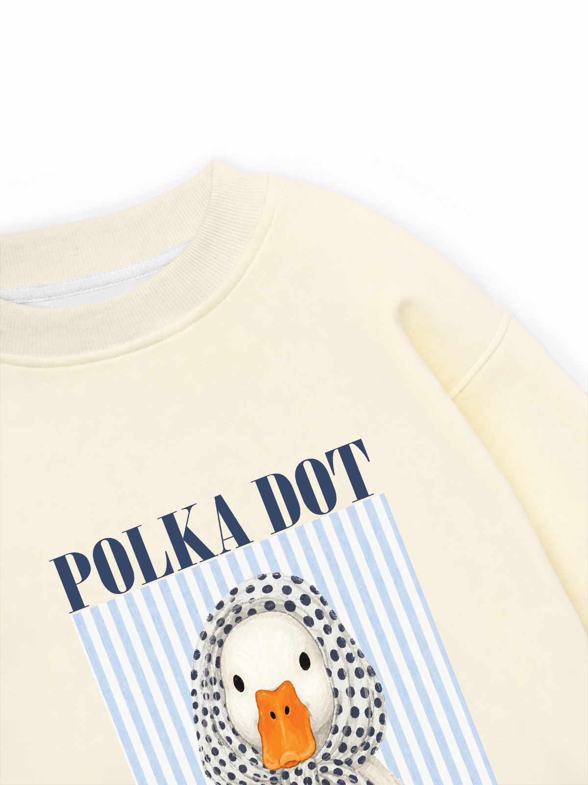 Áo Sweater Nỉ Hai Da Farm Polka Dot Darling