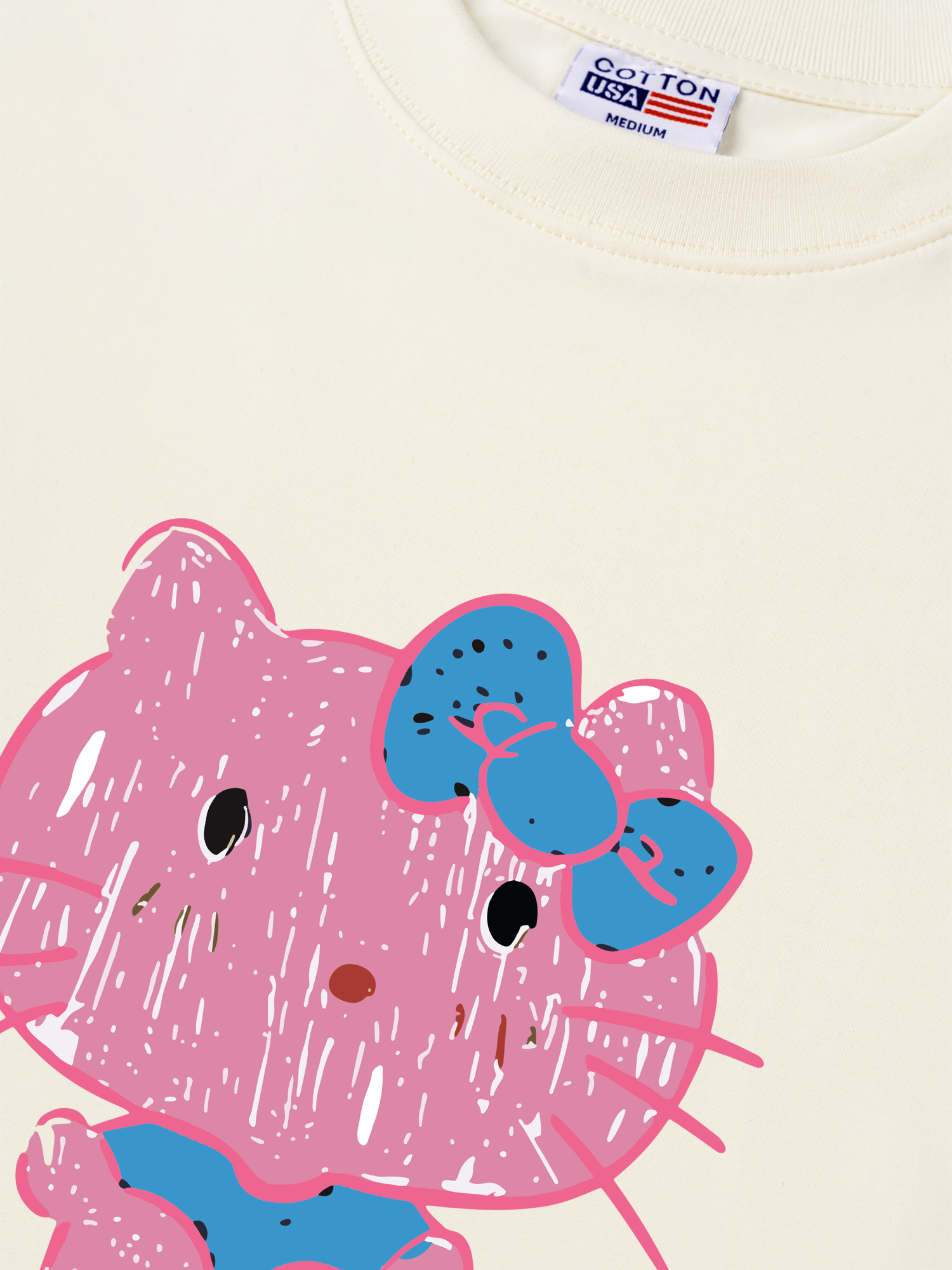 Áo Thun Relaxed Fit Soft Paw You Rui Tixi