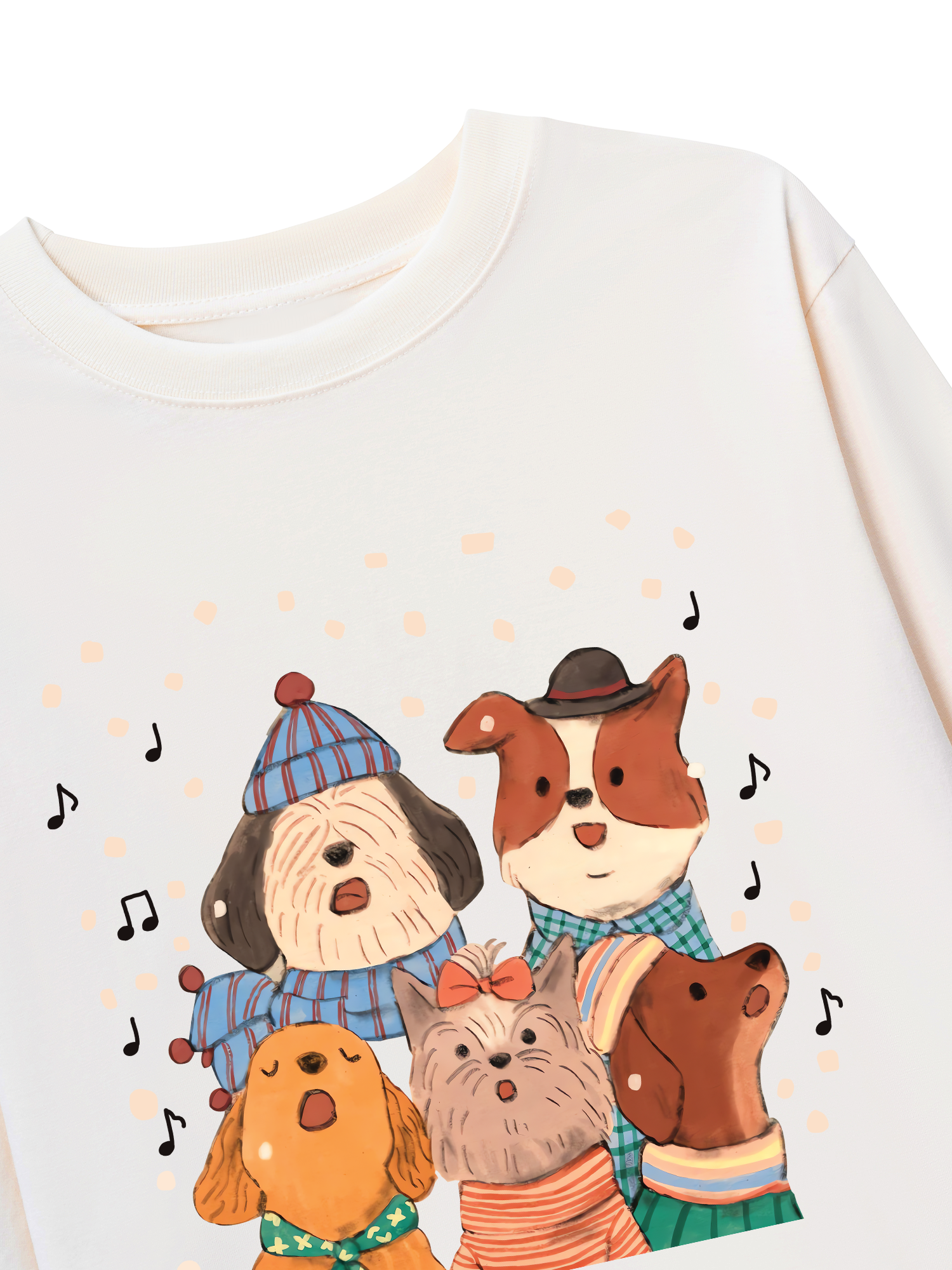 Áo Thun Dài Tay Cozy Day With Best Friend