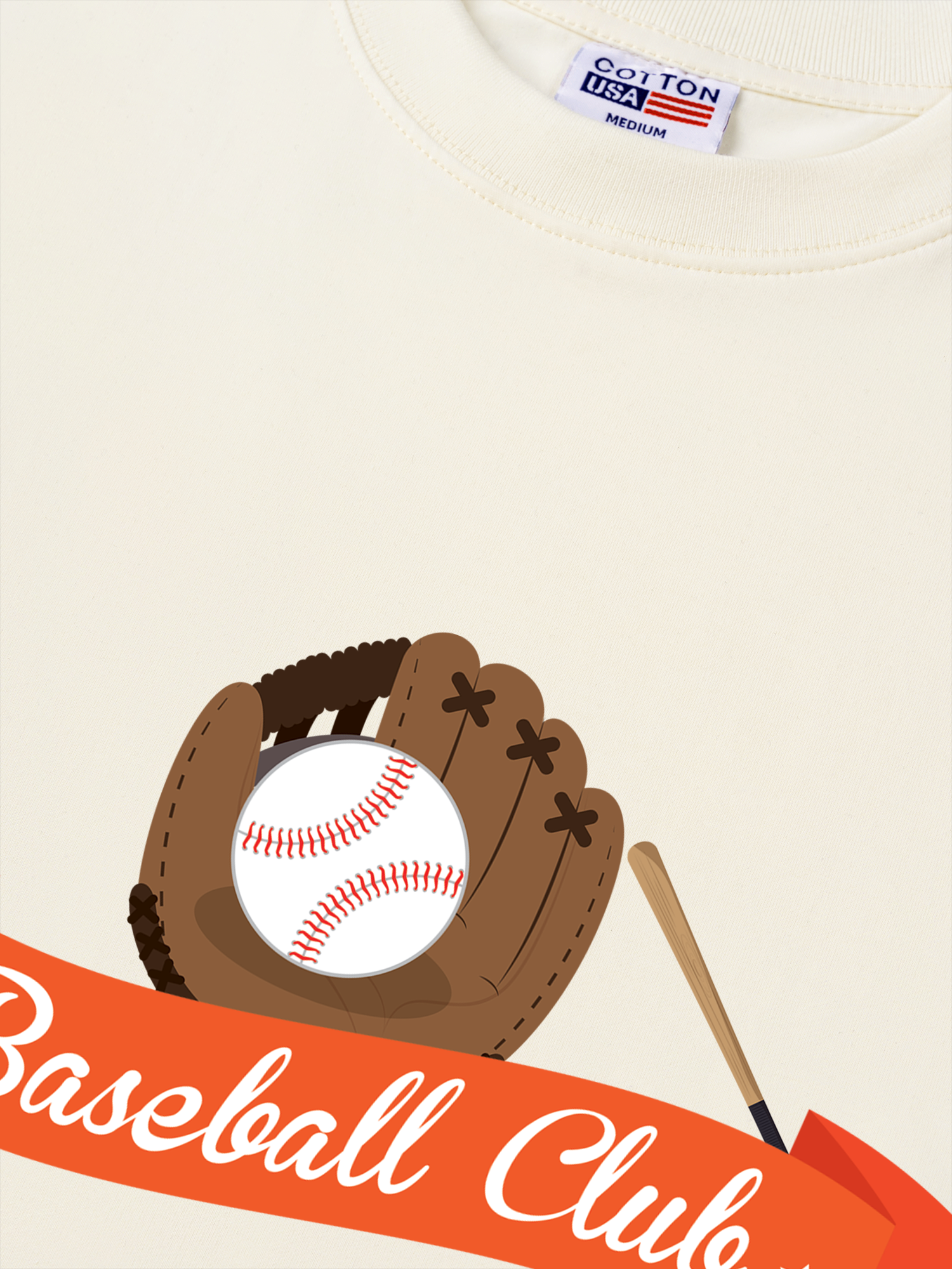Áo Thun Relaxed Fit Baseball Club