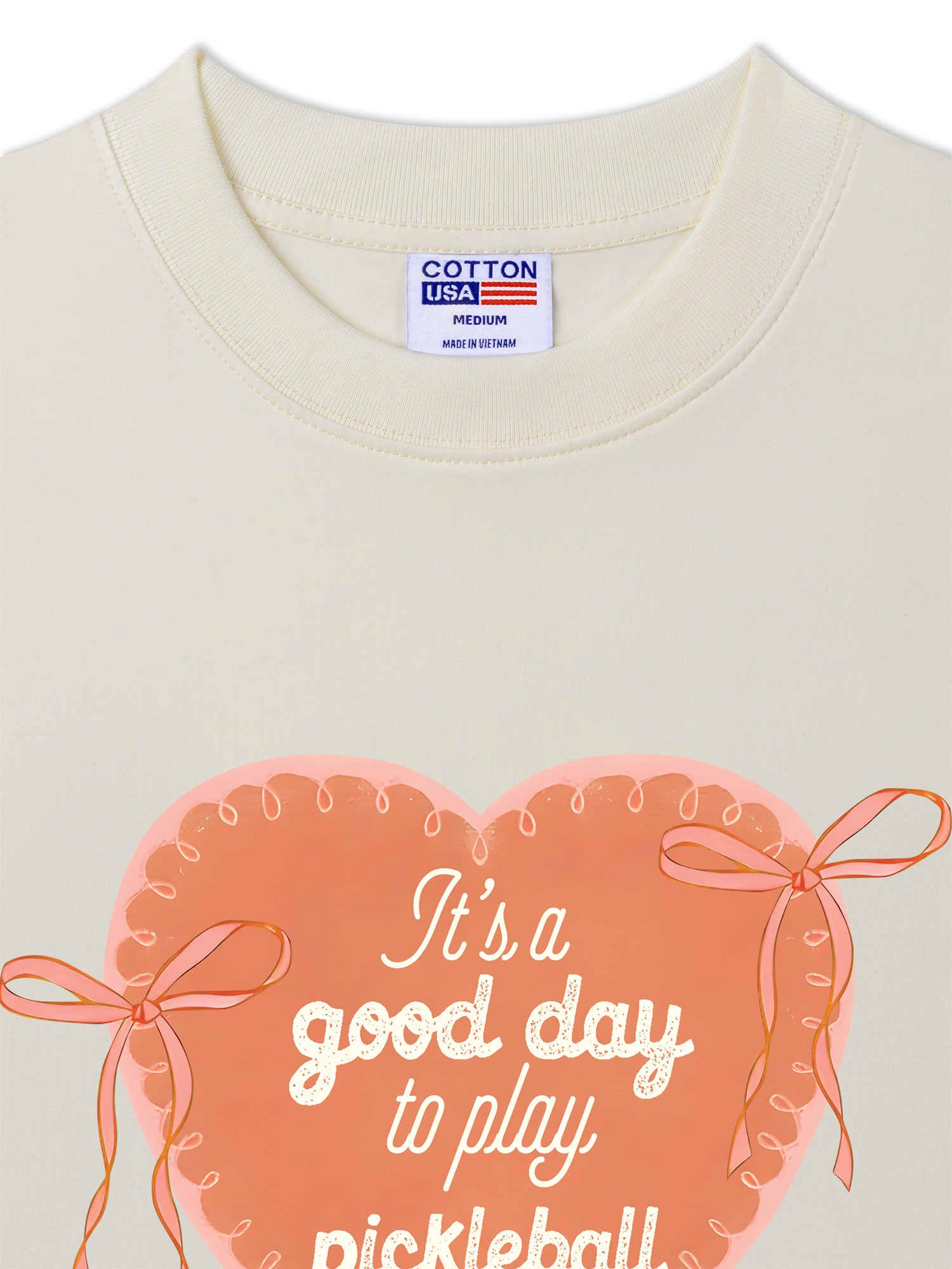 Áo Thun Relaxed Fit Pickleball Good Day To Play Pickleball