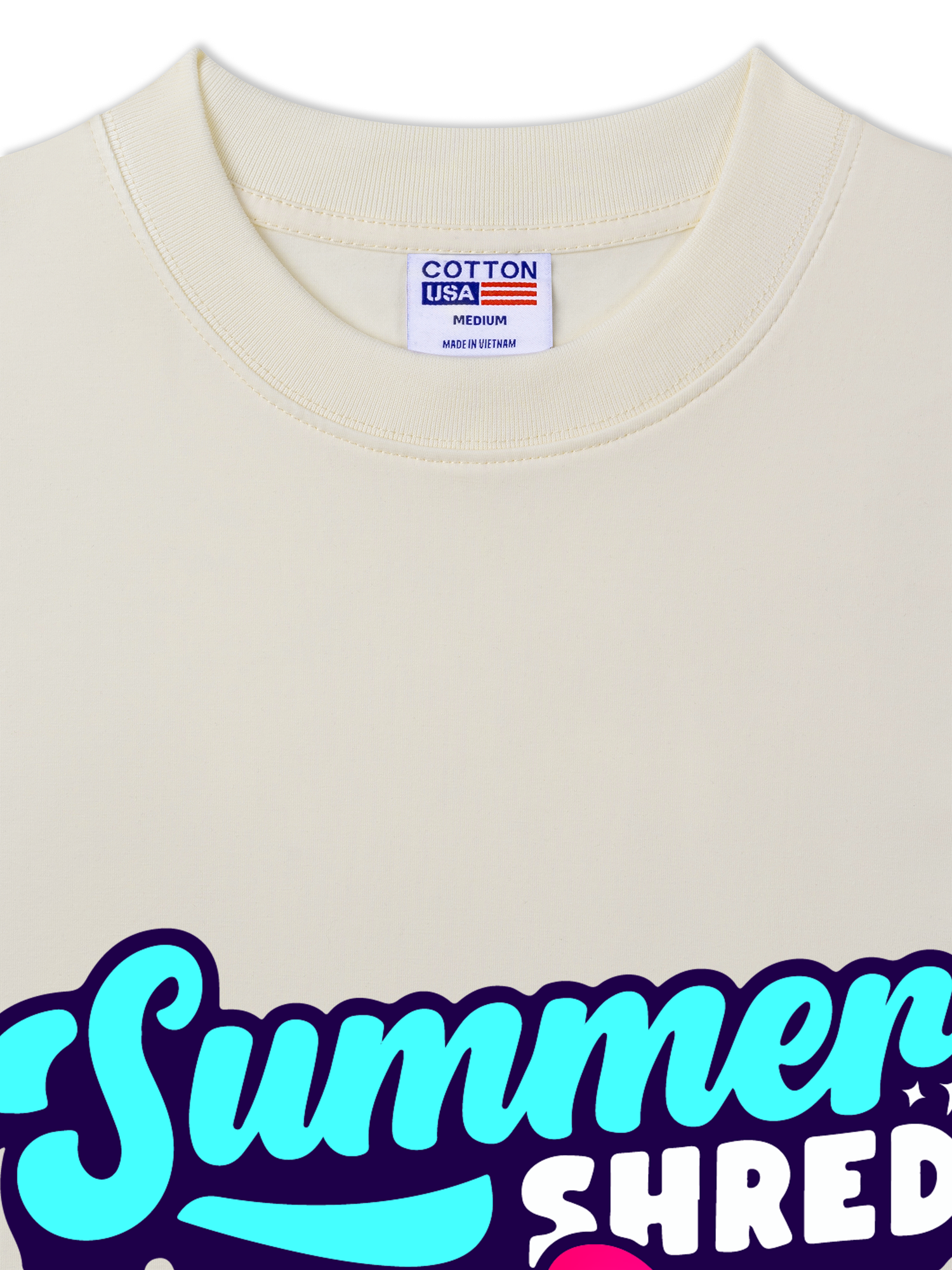 Áo Thun Relaxed Fit Yummy Mood Summer Shred