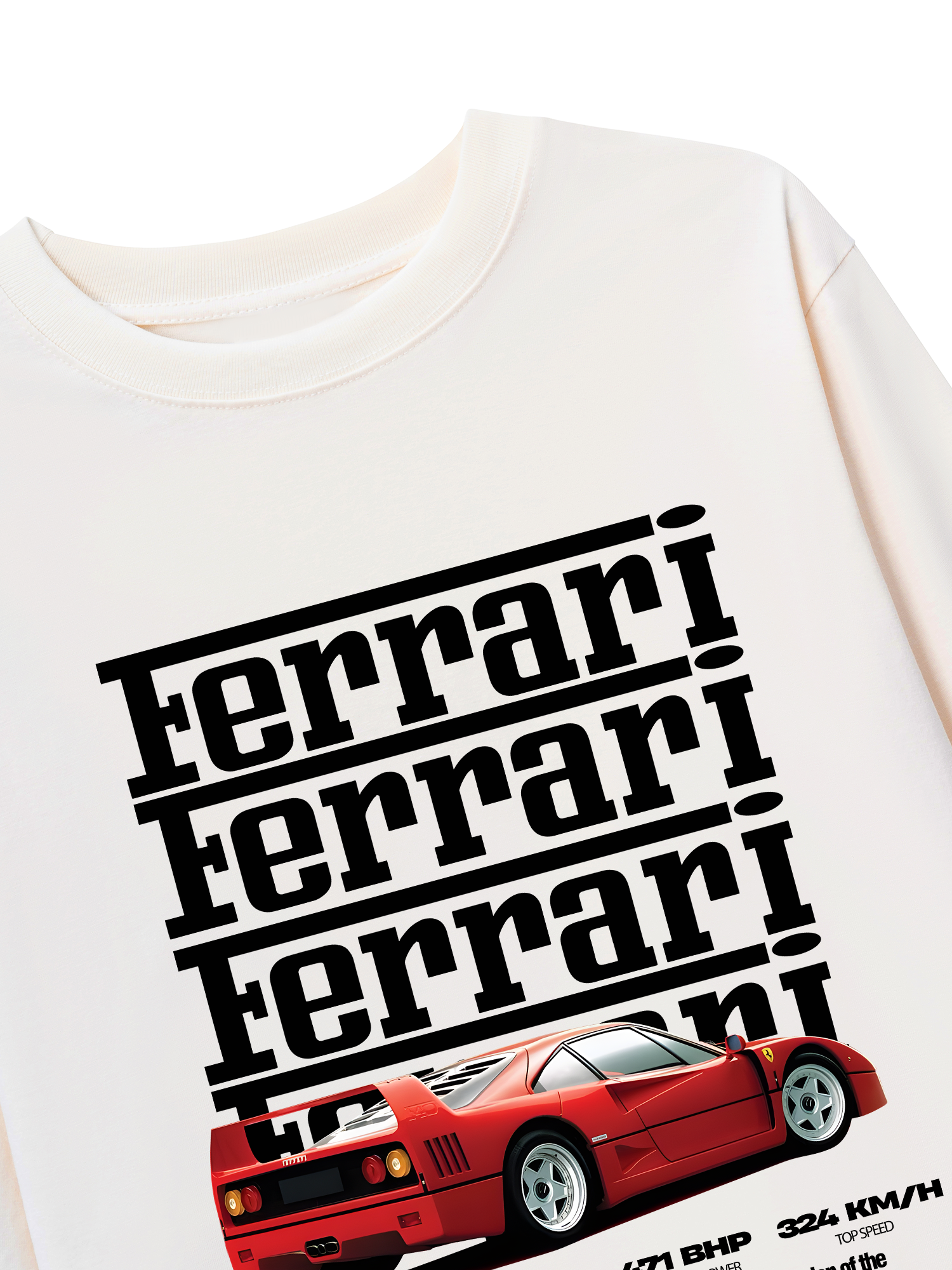 Áo Thun Dài Tay Ferrari Competizione F-40