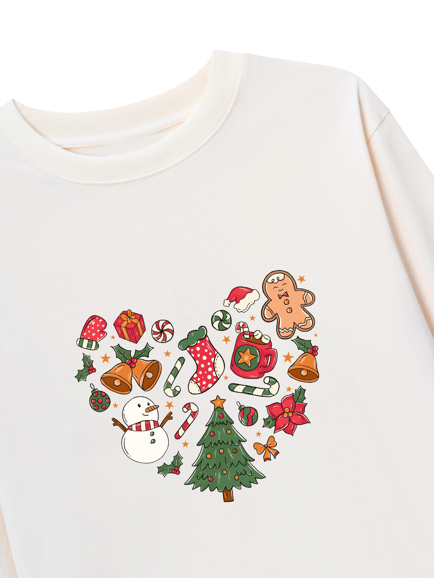 Áo Thun Dài Tay Merry Heart