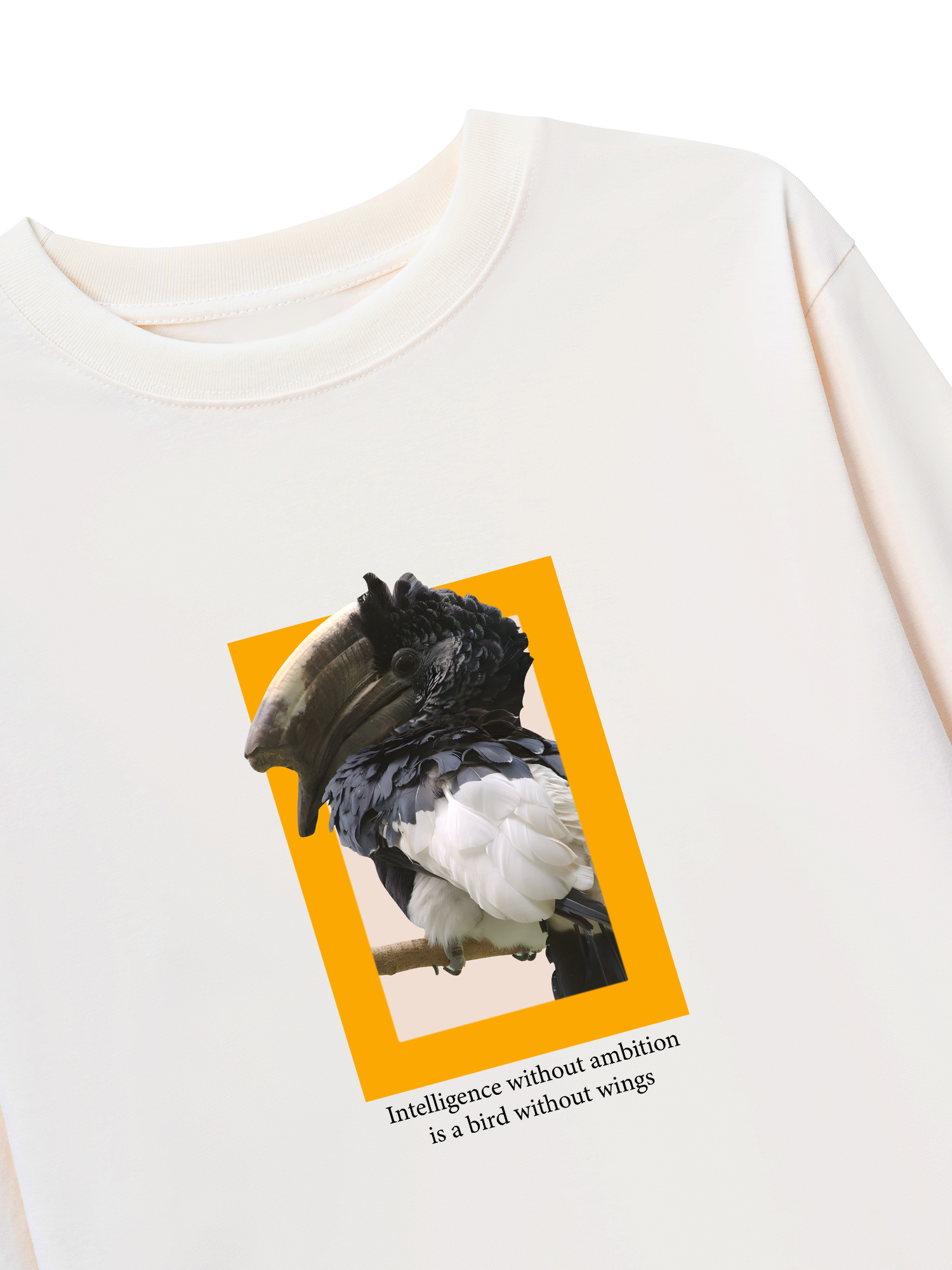 Áo Thun Dài Tay Wild Life Intelligence With Ambition