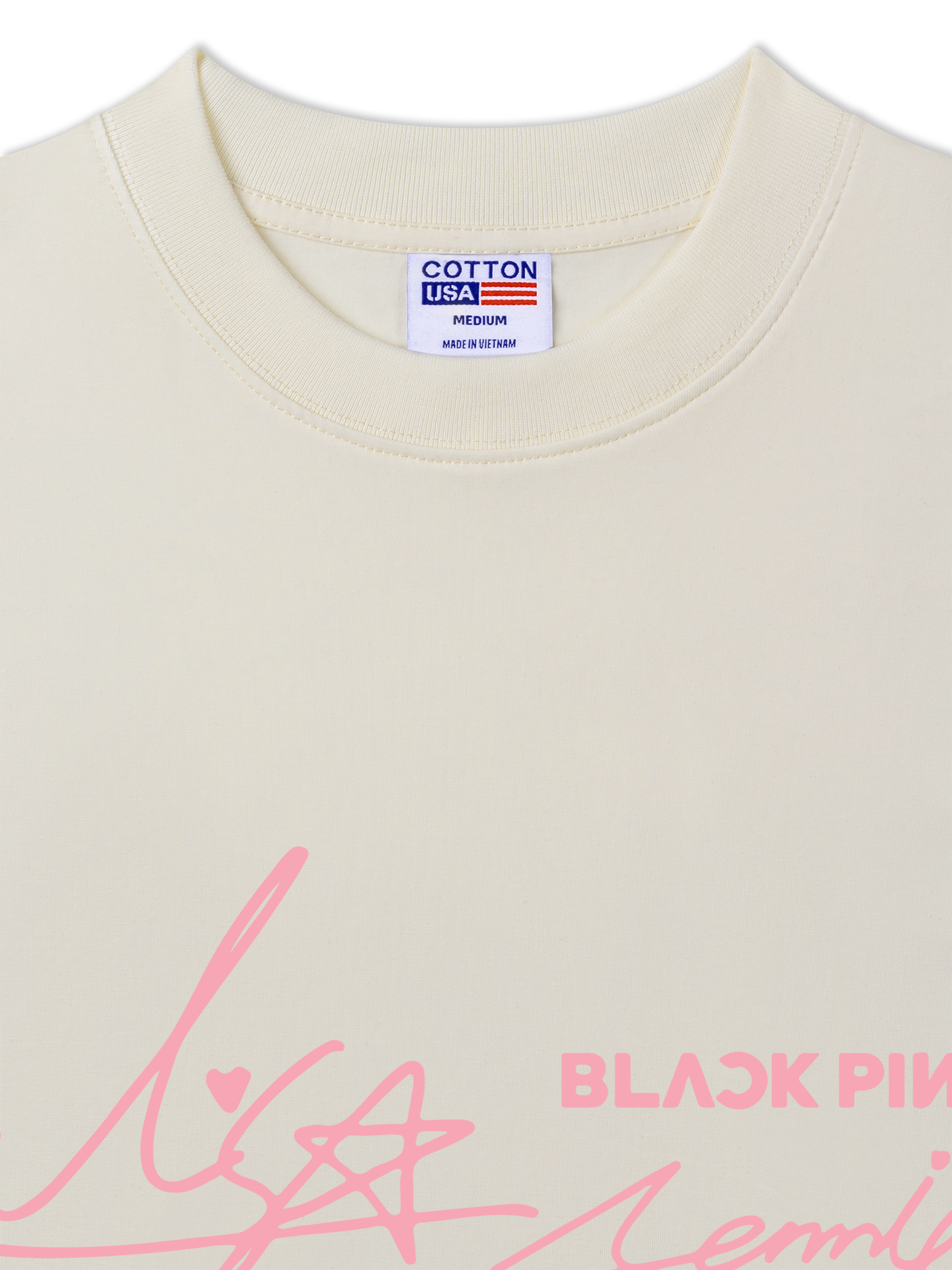 Áo Thun Relaxed Fit Idols BlackPink Sign