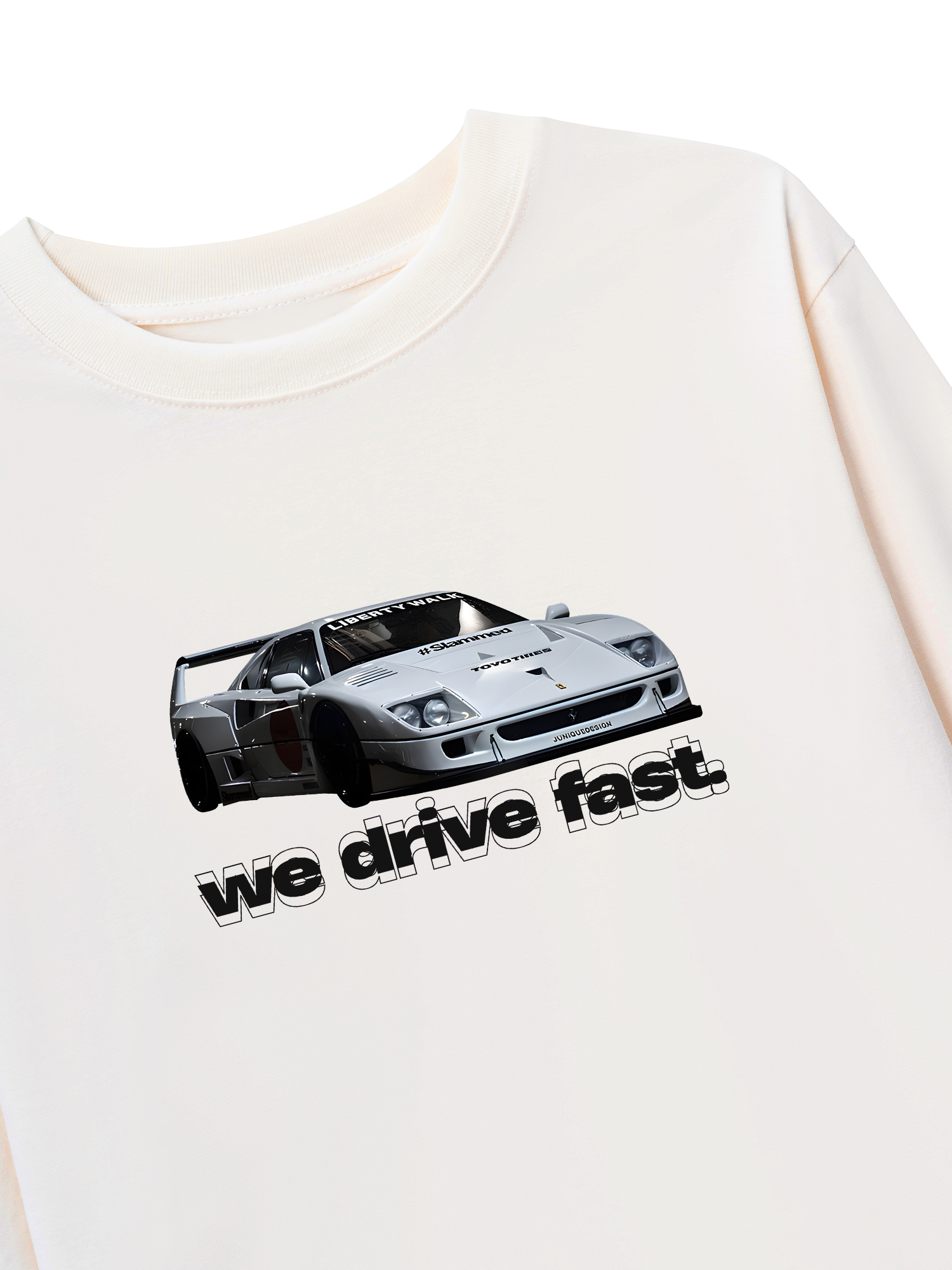 Áo Thun Dài Tay Ferrari We Drive Fast