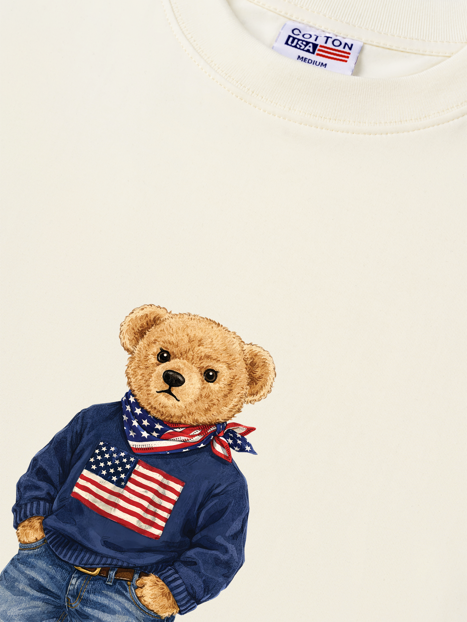 Áo Thun Relaxed Fit America Boy