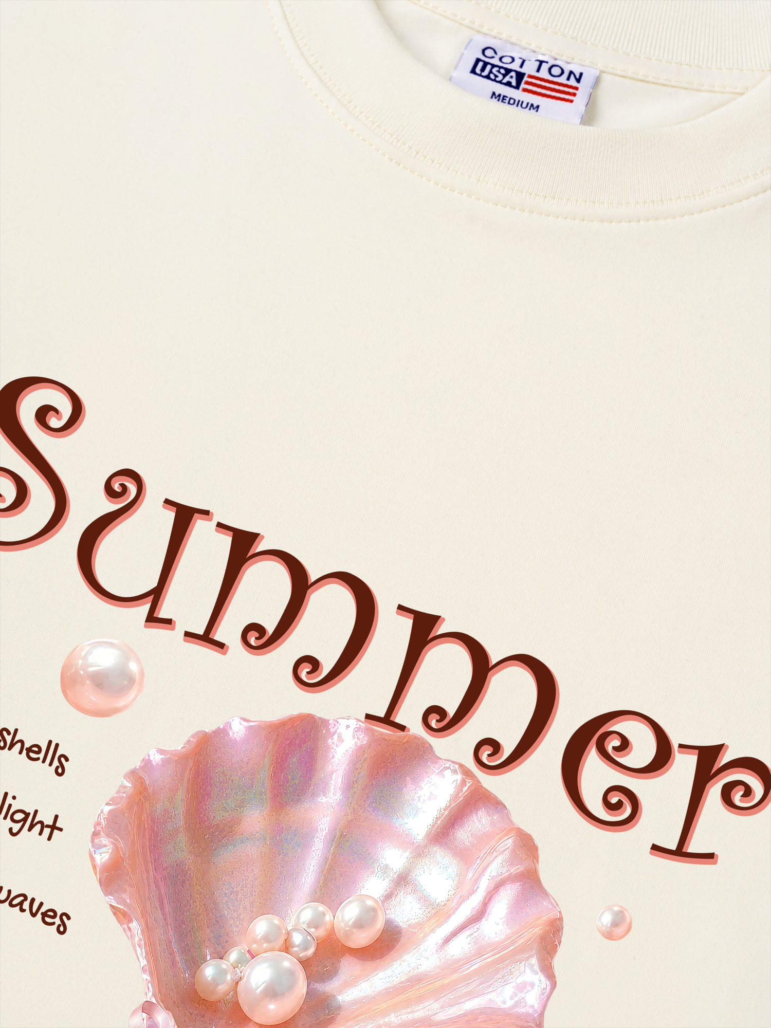 Áo Thun Relaxed Fit Tshirt Tropical Shell