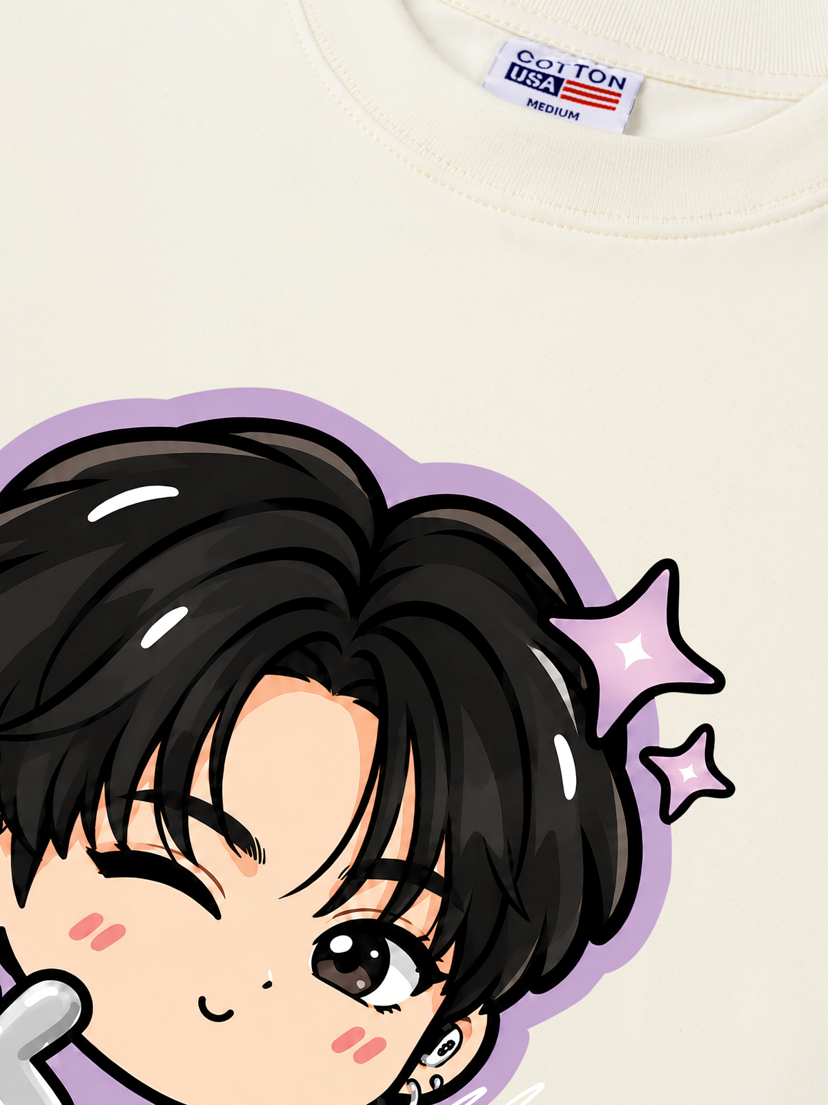 Áo Thun Relaxed Fit JK Chibi