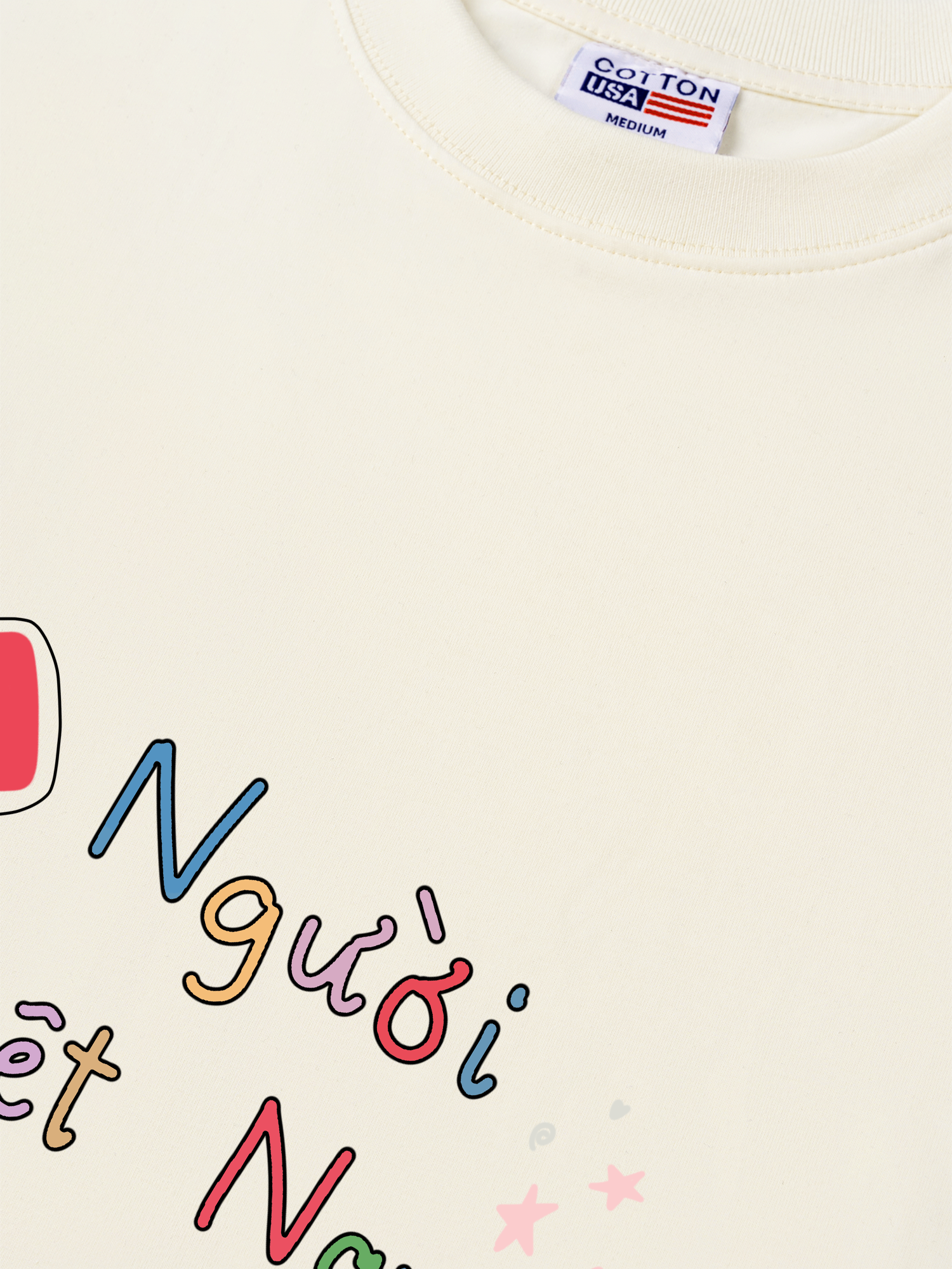 Áo Thun Relaxed Fit Việt Nam Người Việt Nam Chất Lượng Cao