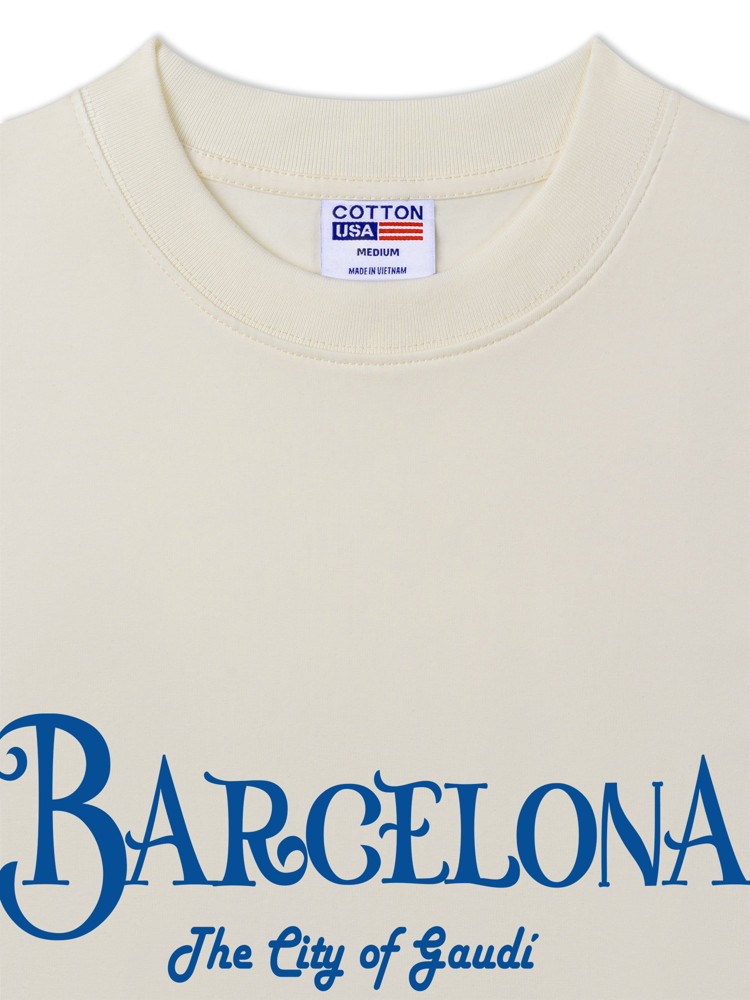 Áo Thun Relaxed Fit City Barcelona