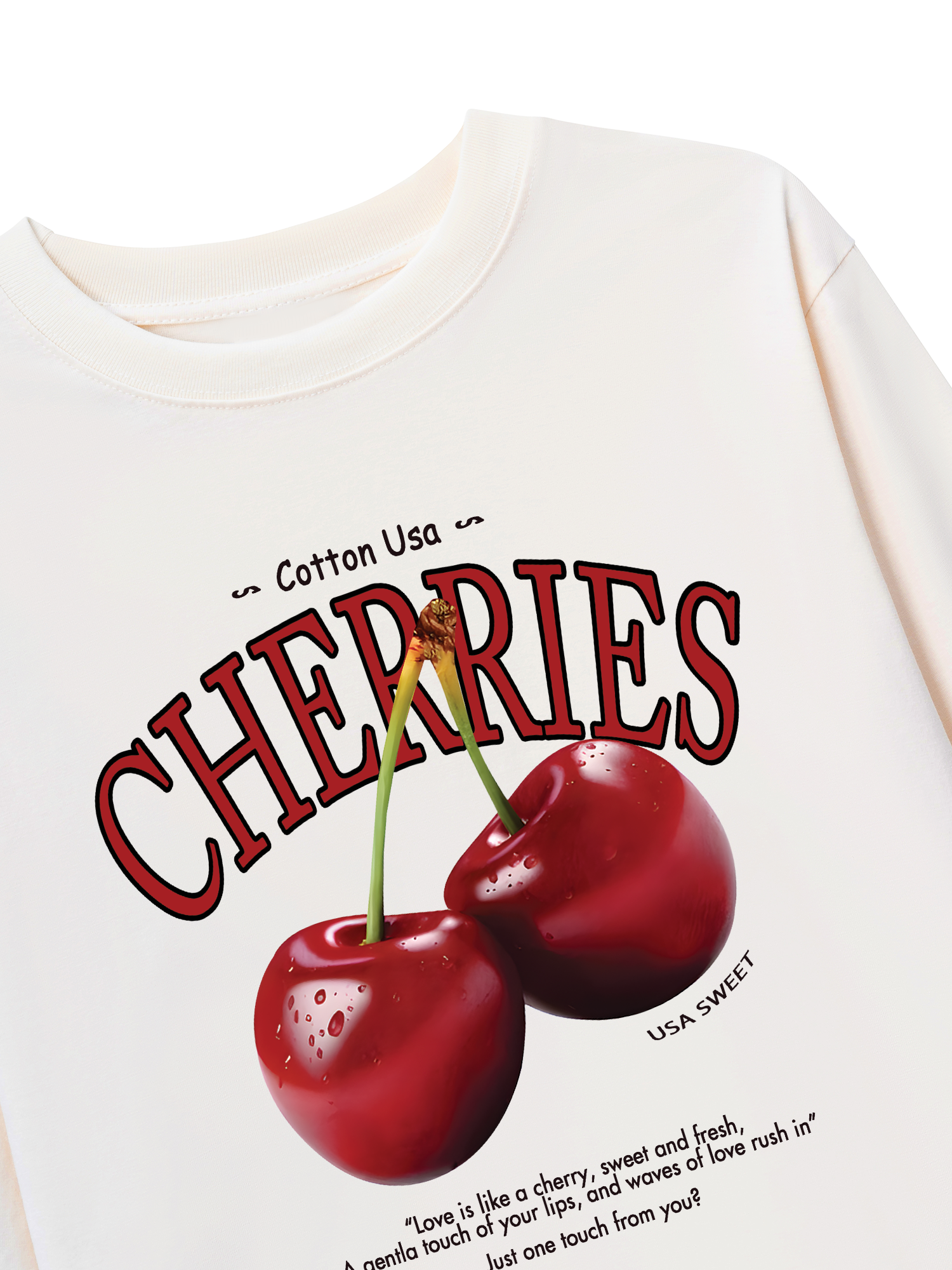 Áo Thun Dài Tay Tropical Cherries Sweet