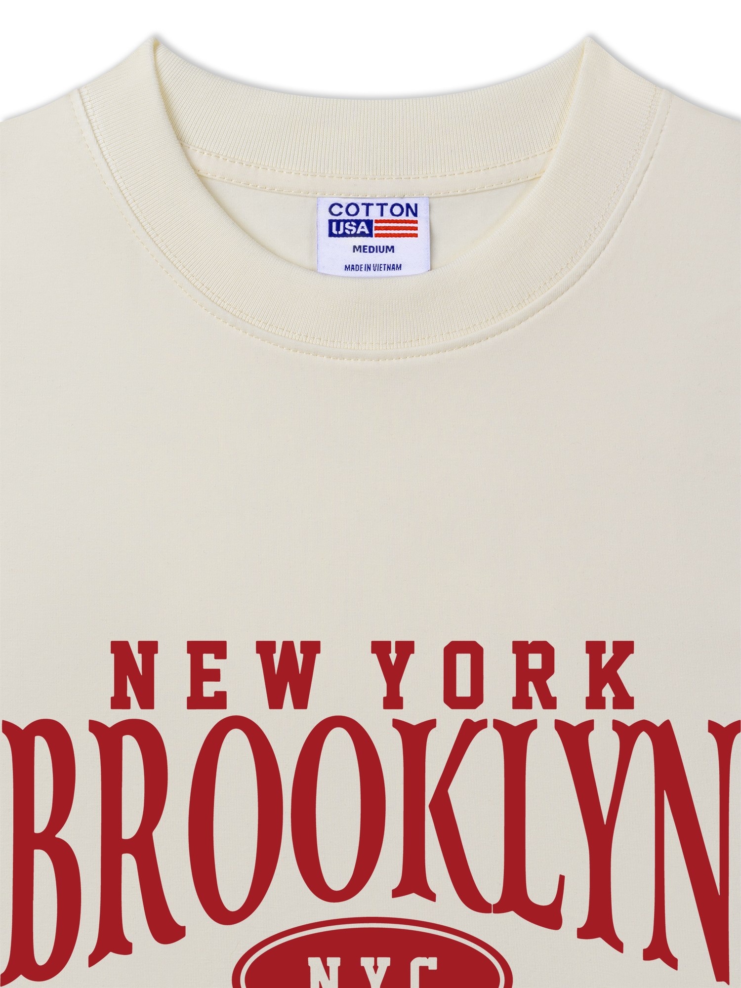 Áo Thun Relaxed Fit City New York Brooklyn