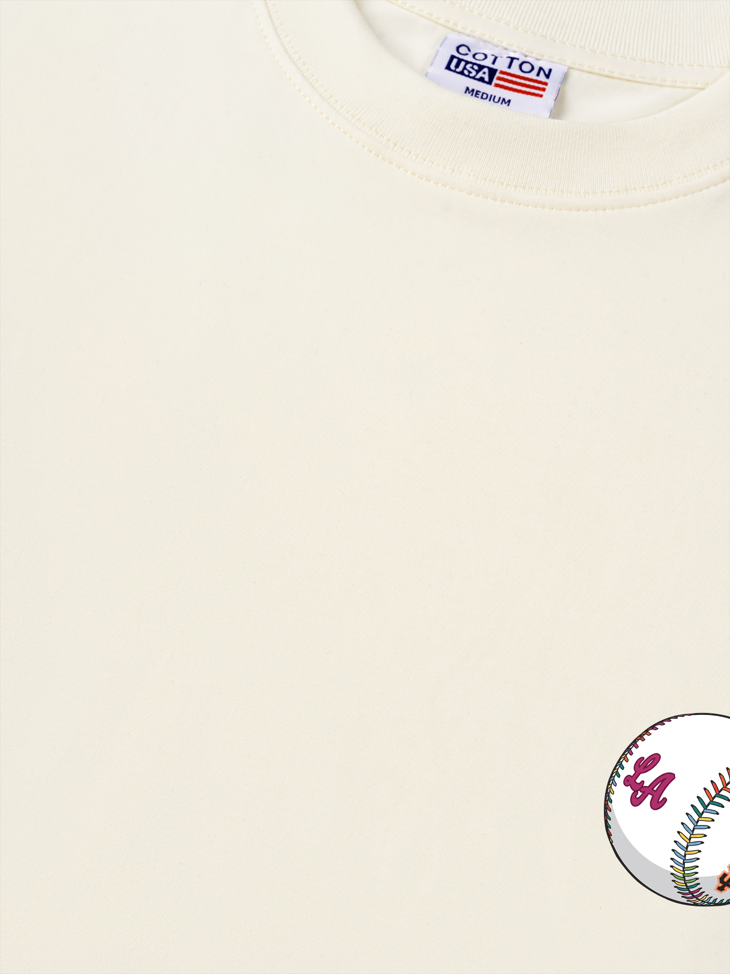 Áo Thun Relaxed Fit Baseball PowerGirl