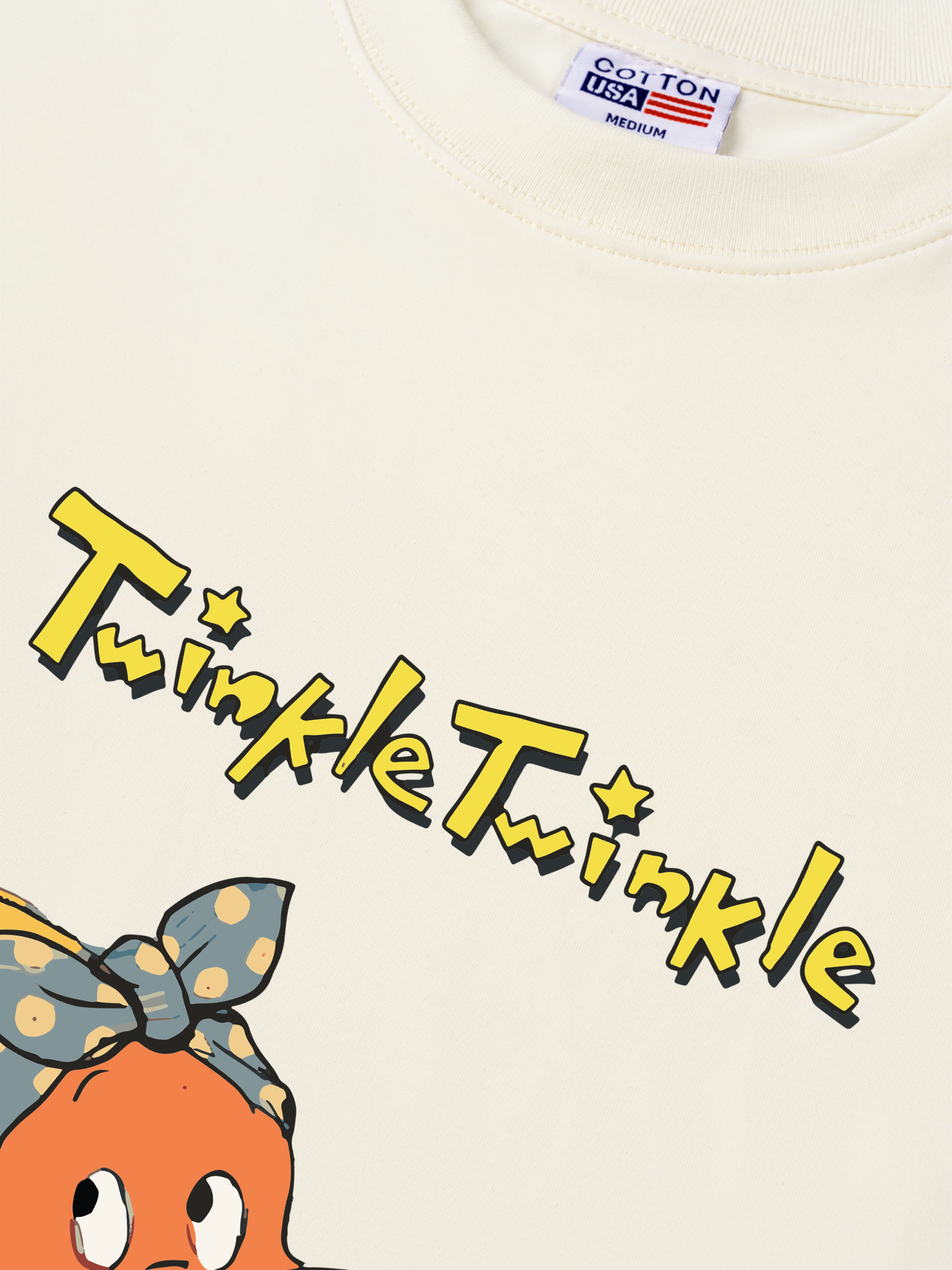 Áo Thun Relaxed Fit Soft Paw Twinkle Twinkle