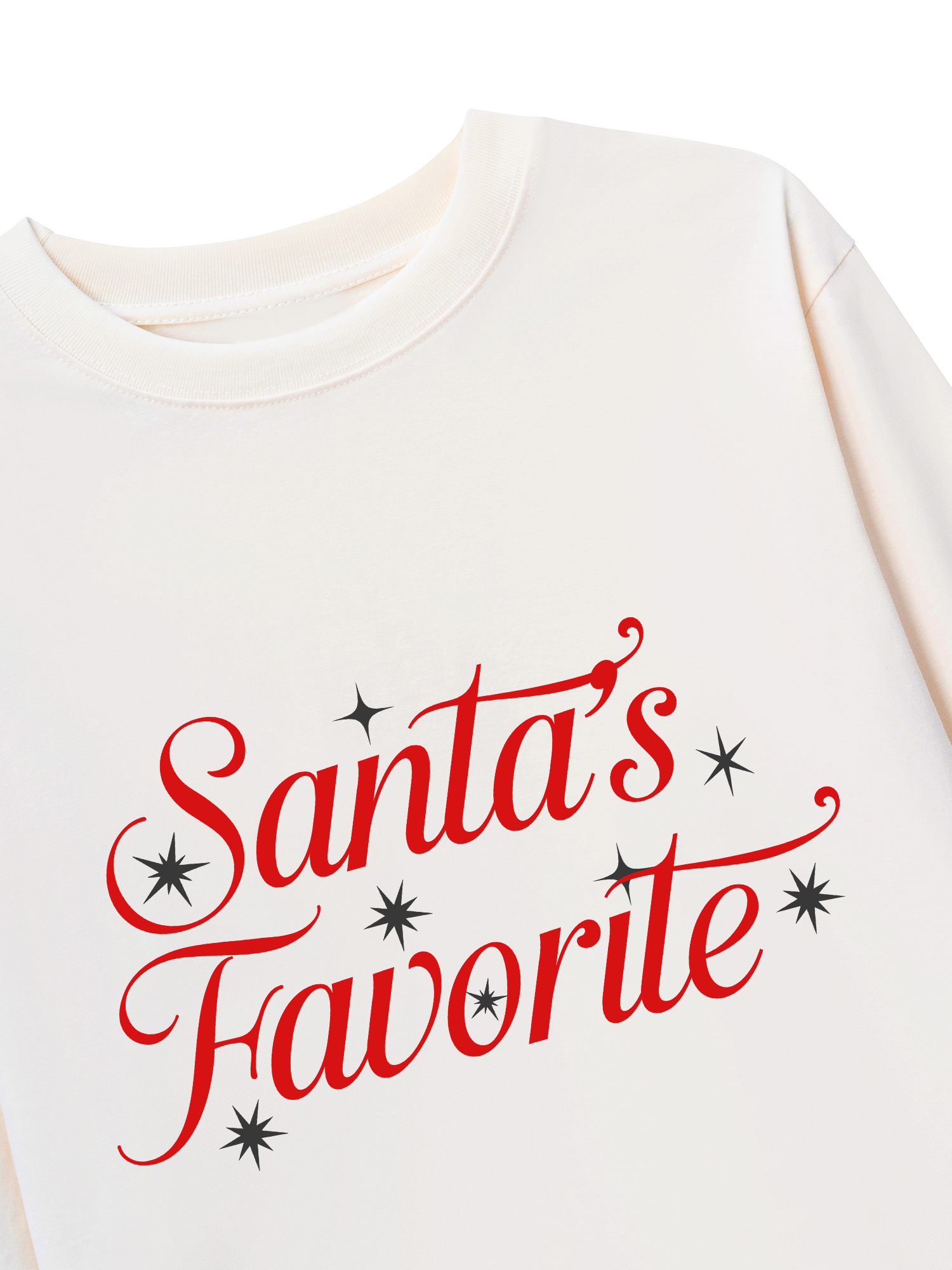 Áo Thun Dài Tay Santa_s Favorite