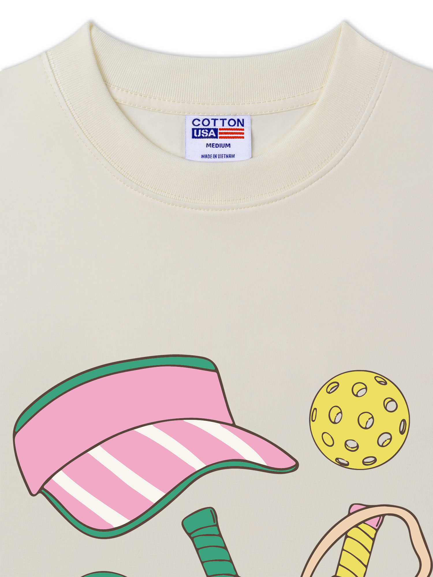 Áo Thun Relaxed Fit Pickleball Just Because