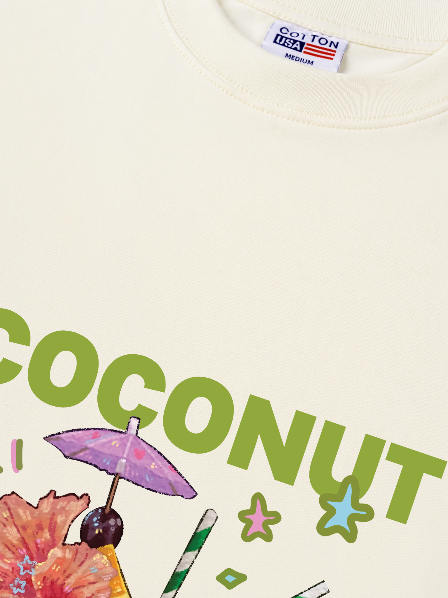Áo Thun Relaxed Fit Coconut