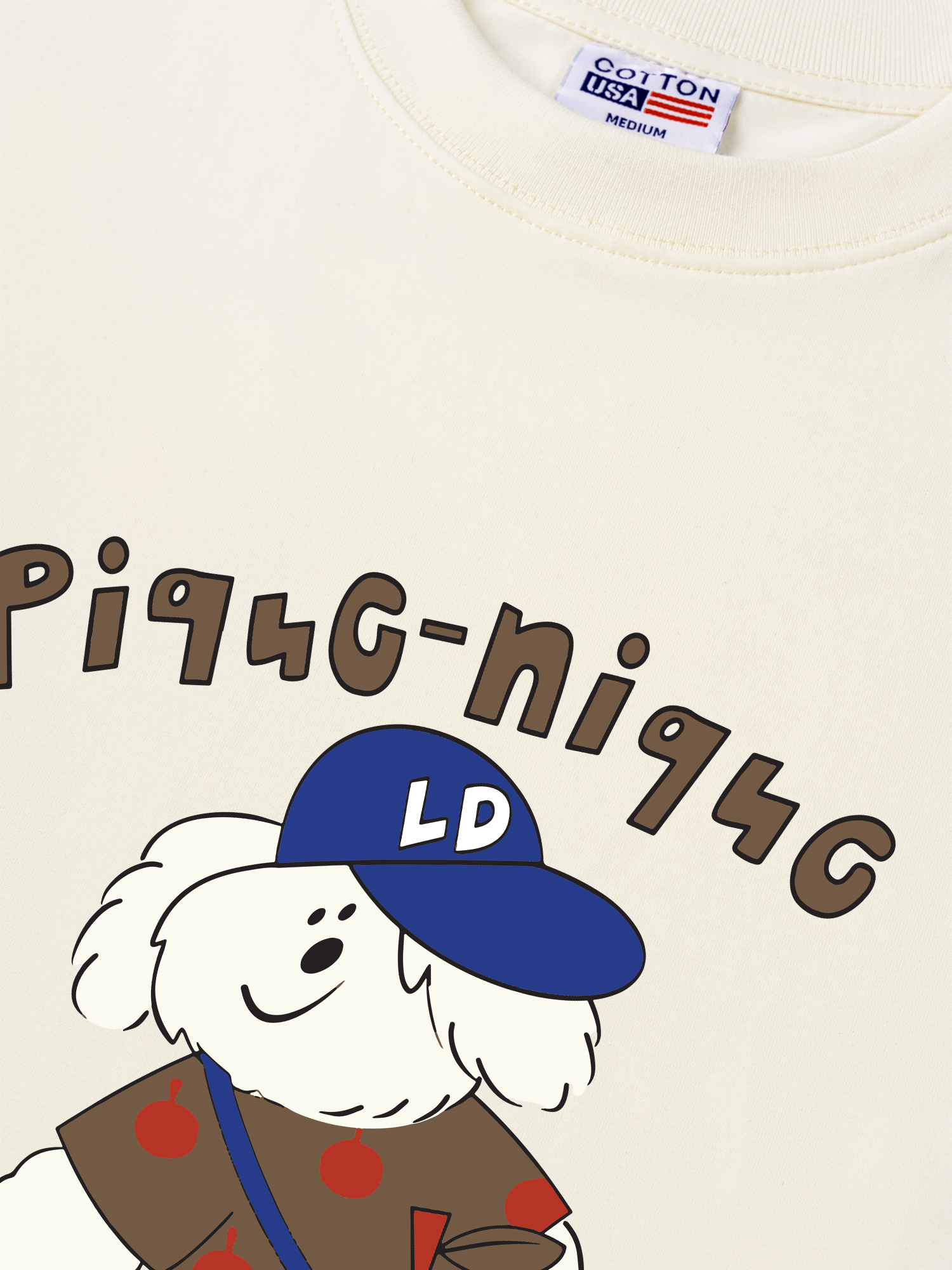 Áo Thun Relaxed Fit Soft Paw LD Puppy