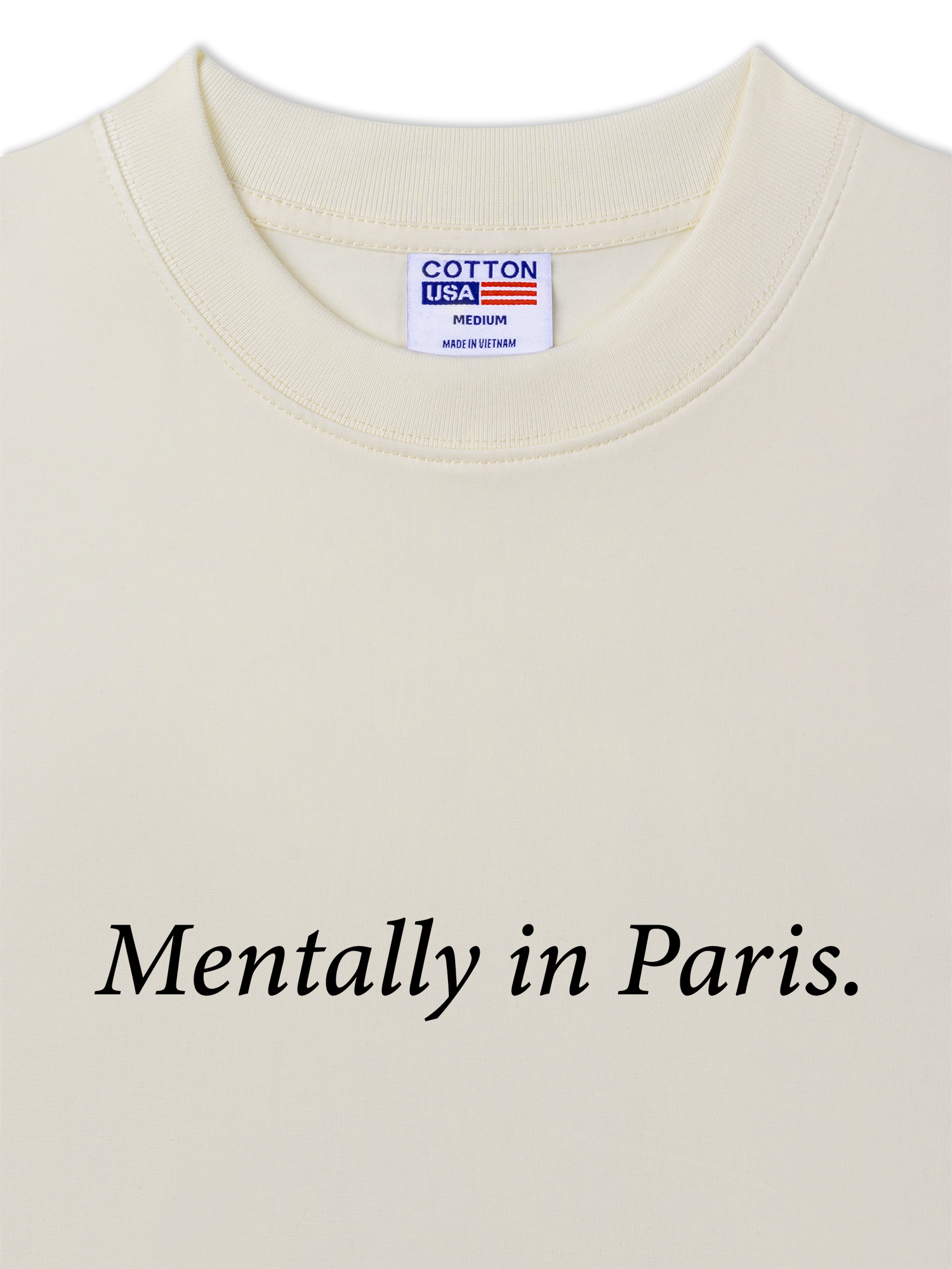 Áo Thun Relaxed Fit City Mentally In Paris