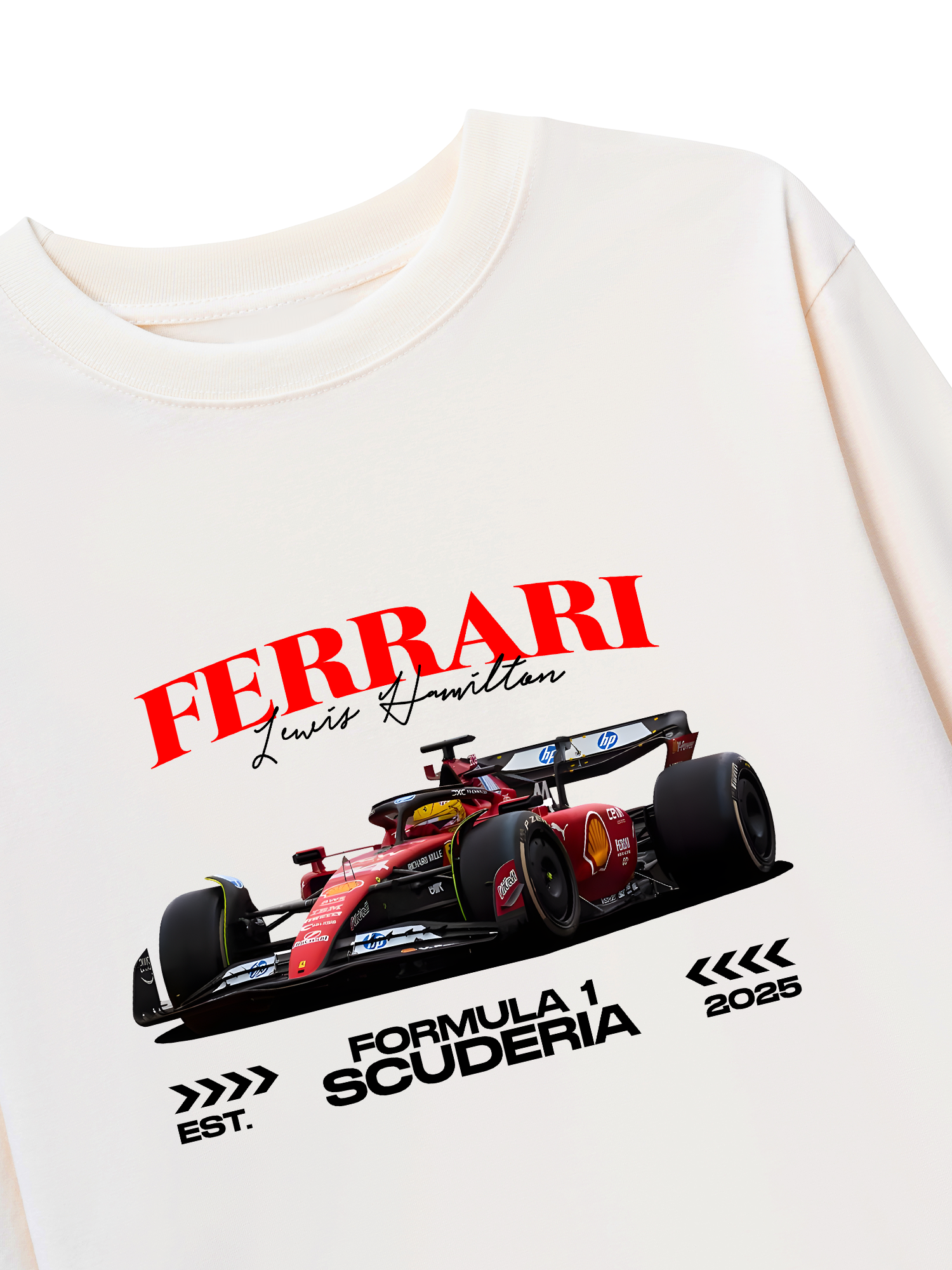 Áo Thun Dài Tay Ferrari Formula 1 Scuderia