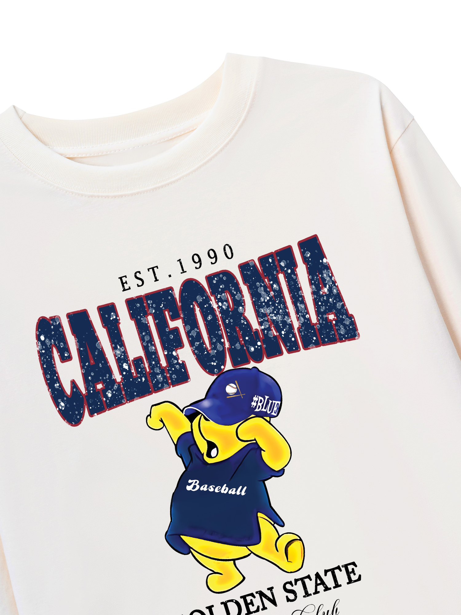 Áo Thun Dài Tay Baseball Cute Pooh