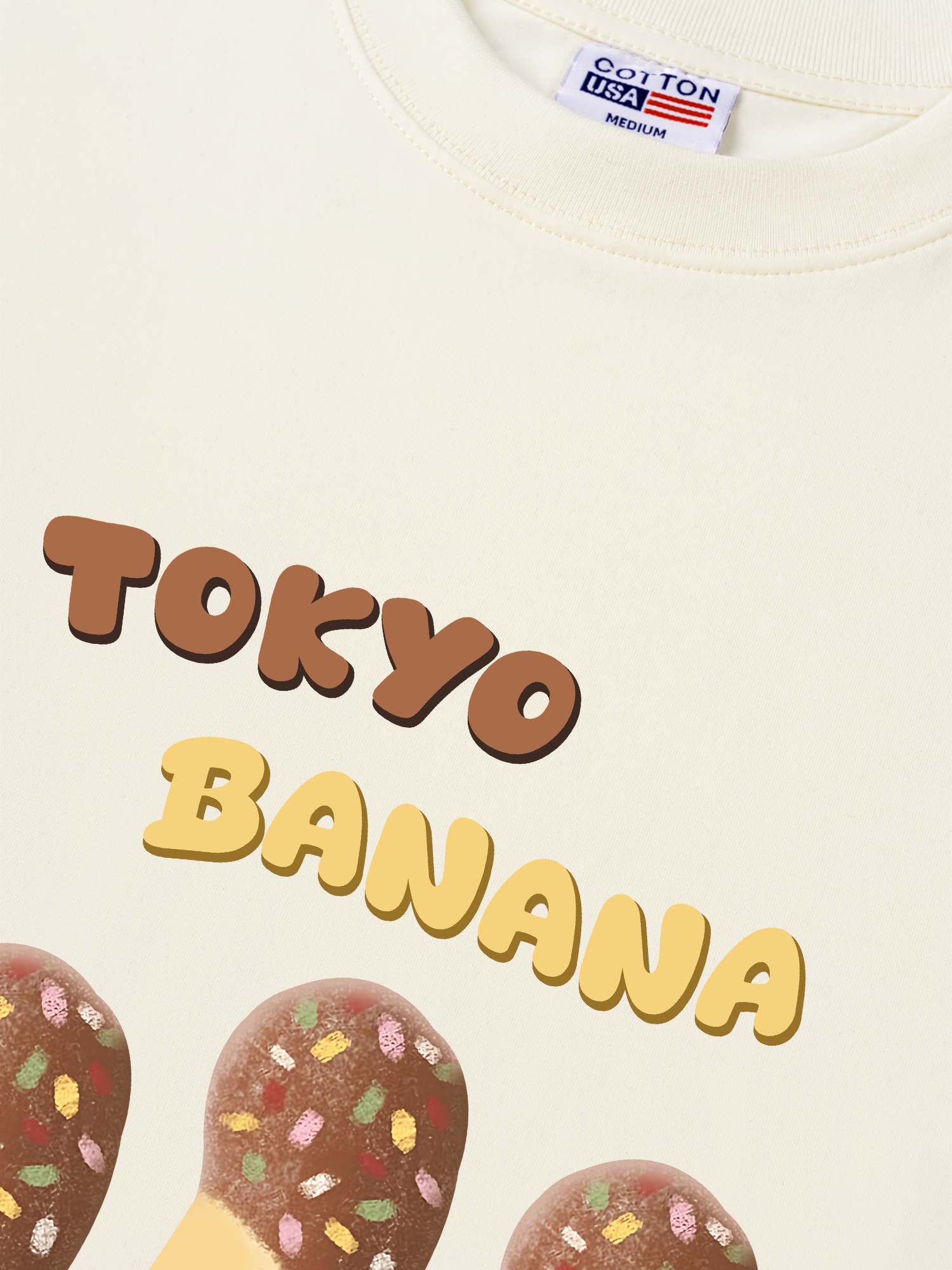 Áo Thun Relaxed Fit Yummy Mood Tokyo Banana