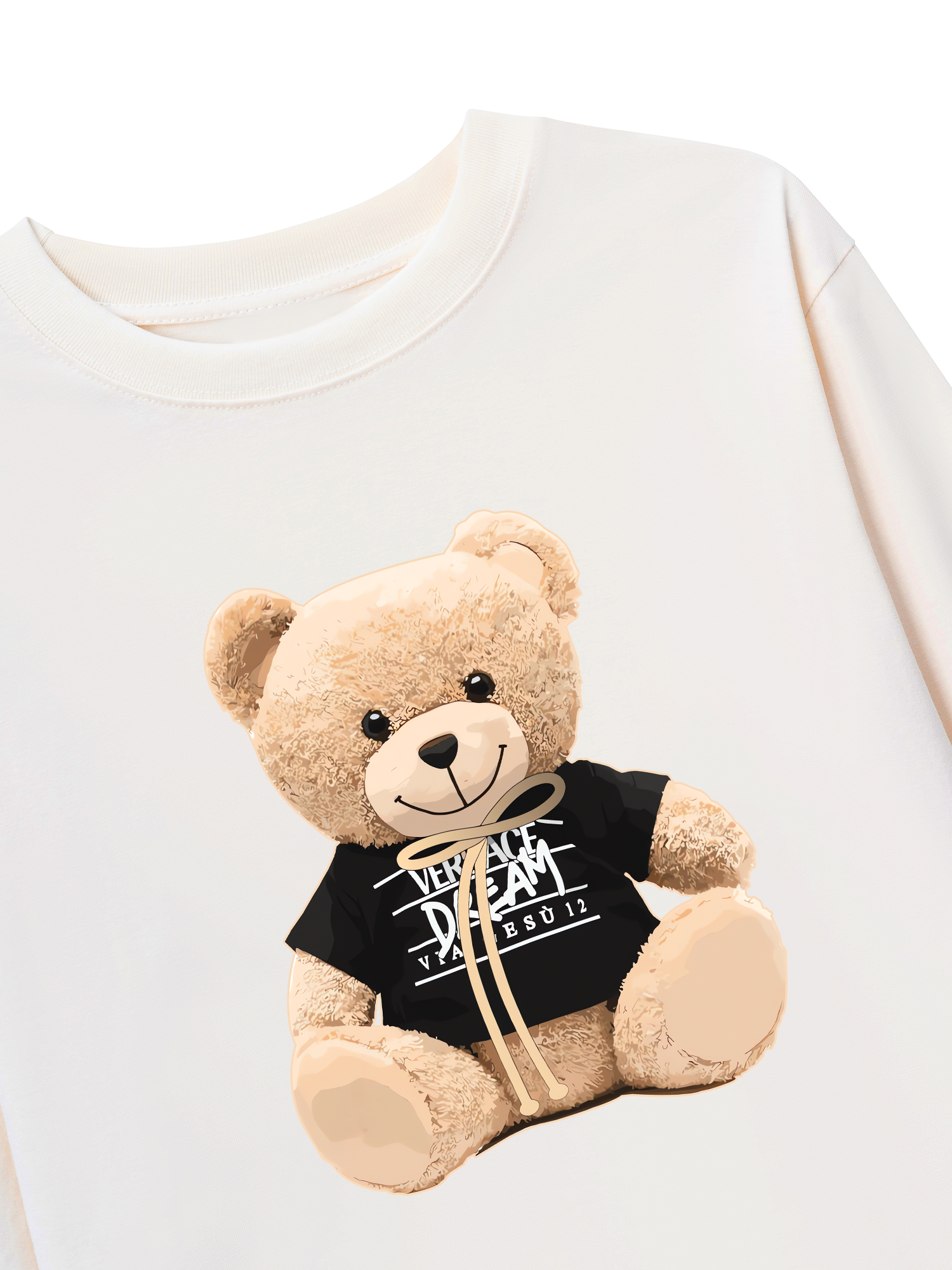 Áo Thun Dài Tay Vintage Bear
