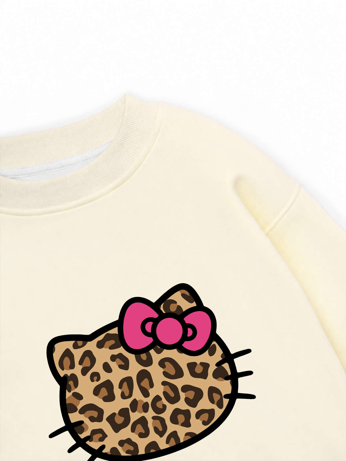 Áo Sweater Nỉ Hai Da Urban Leopard Kitty