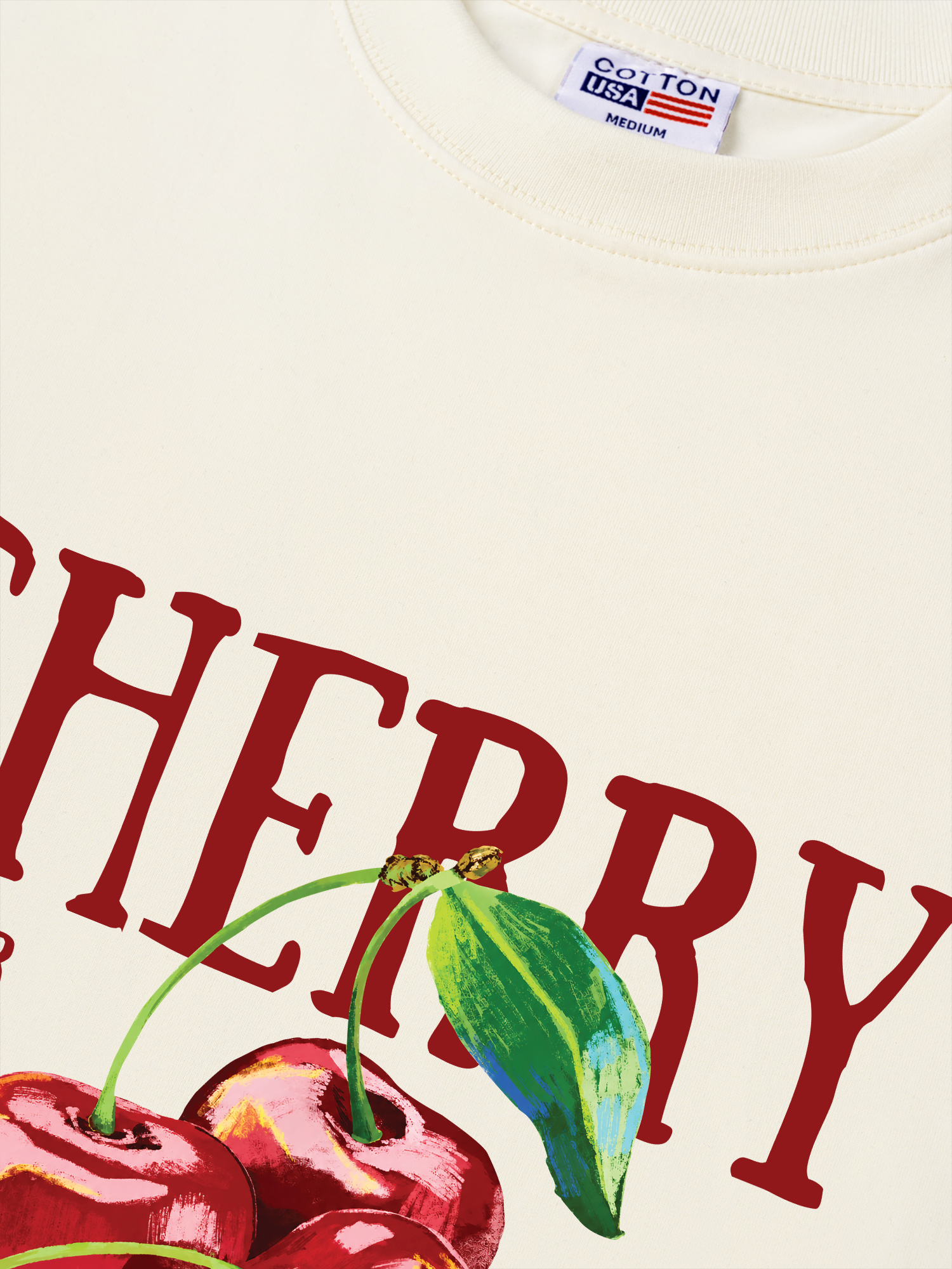 Áo Thun Relaxed Fit Tropical Cherry Summer