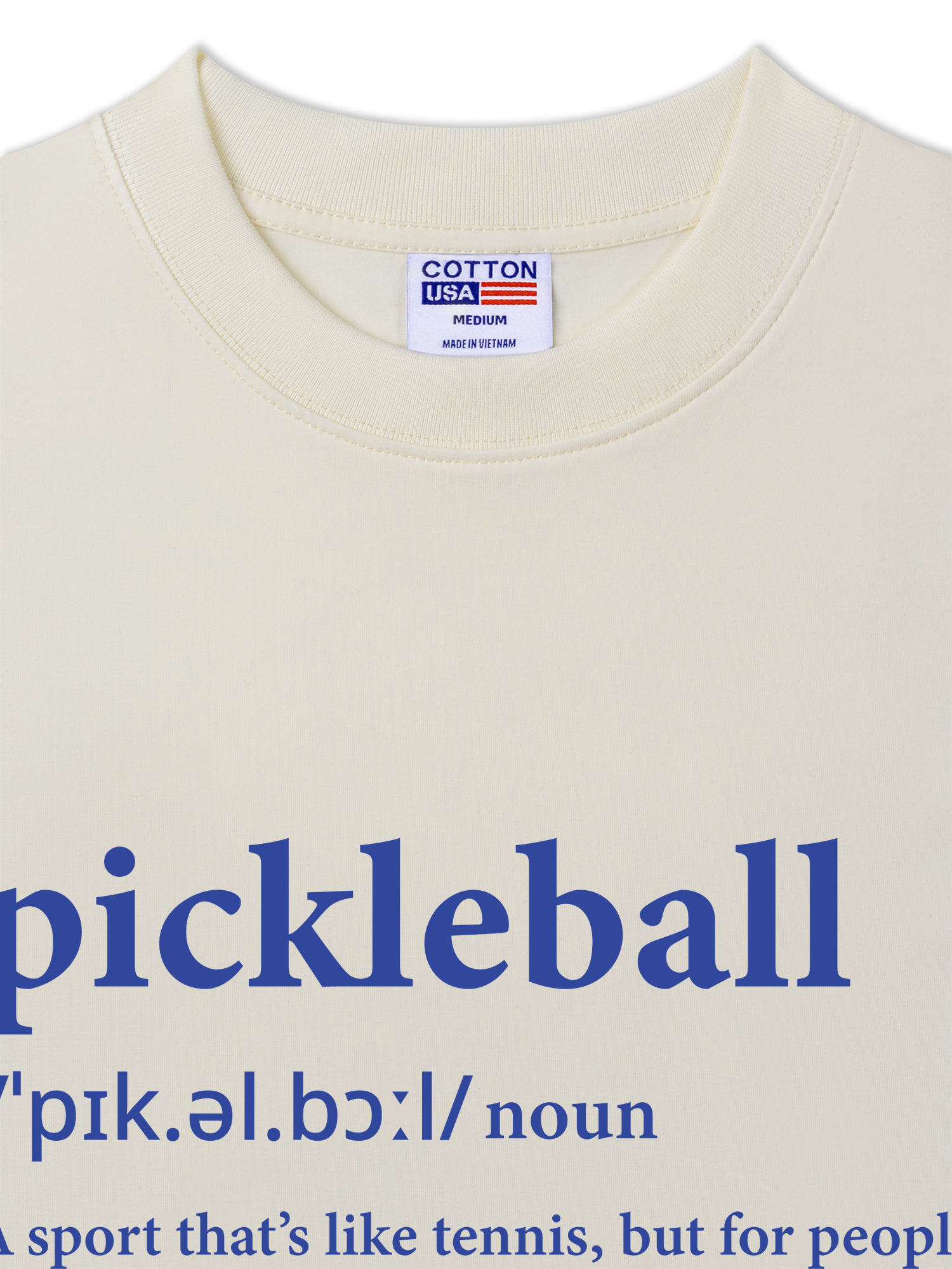 Áo Thun Relaxed Fit Pickleball Dictionary