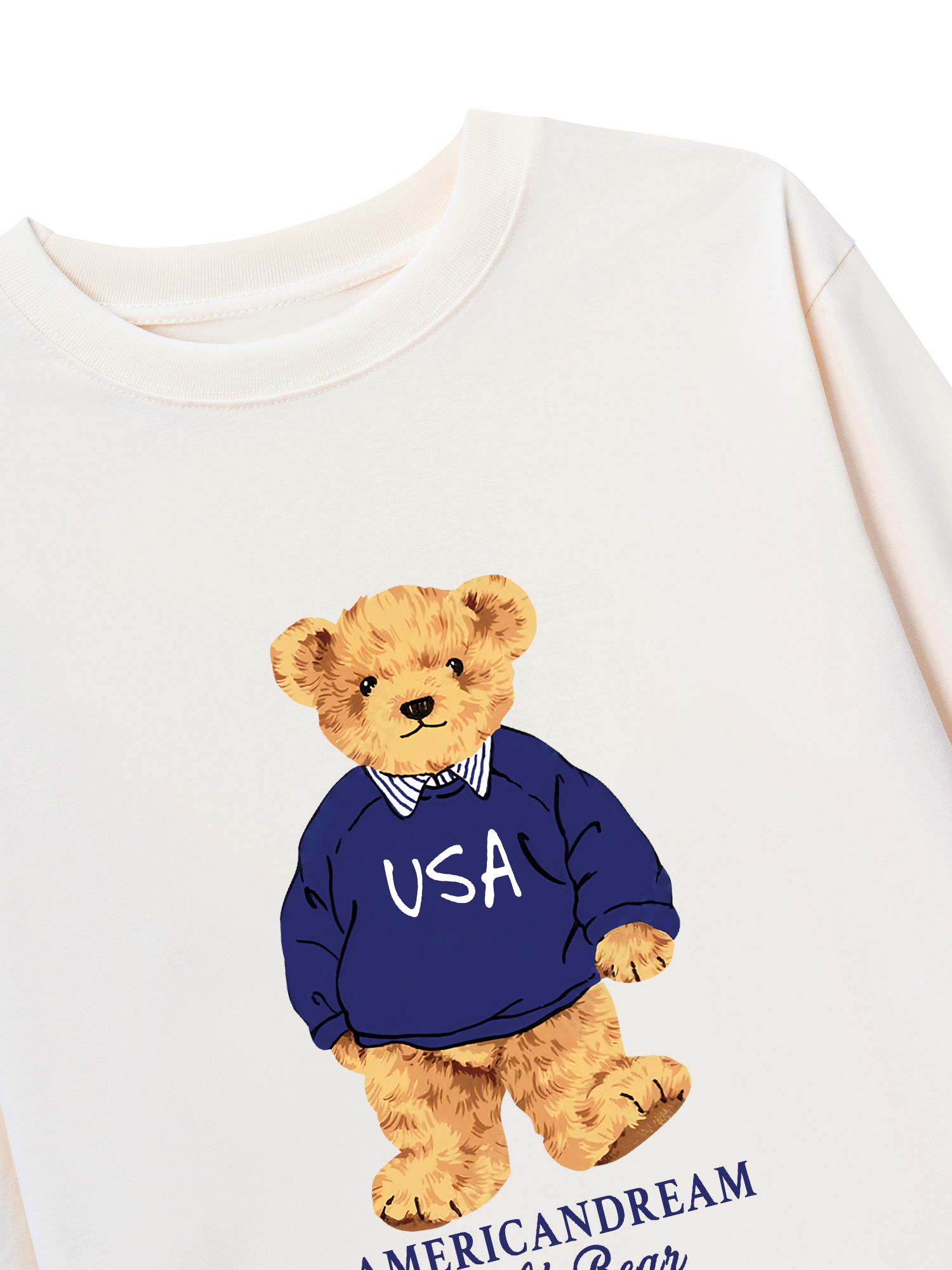 Áo Thun Dài Tay USA Bear