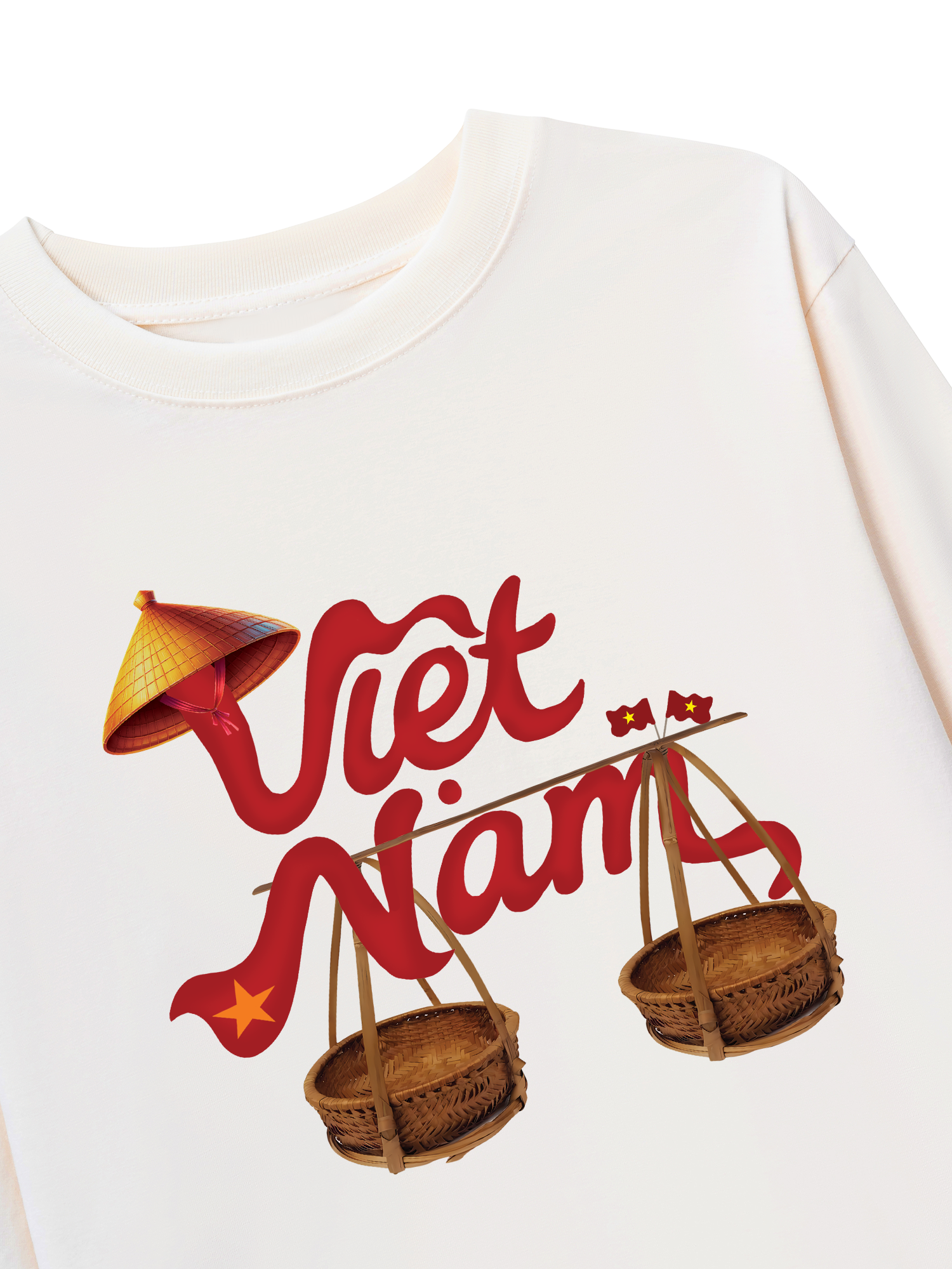 Áo Thun Dài Tay Việt Nam Xưa