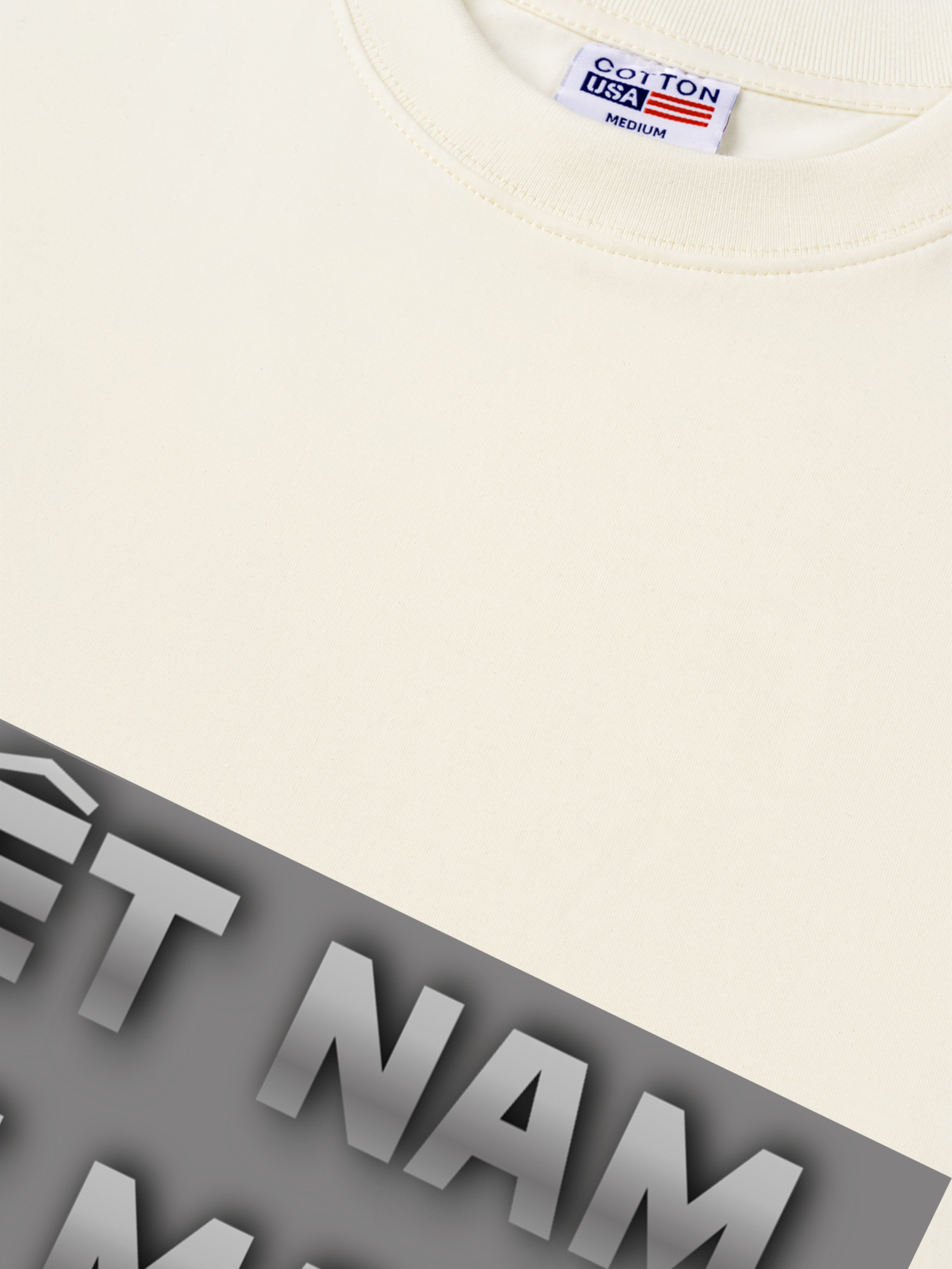 Áo Thun Relaxed Fit Việt Nam Sức Mạnh