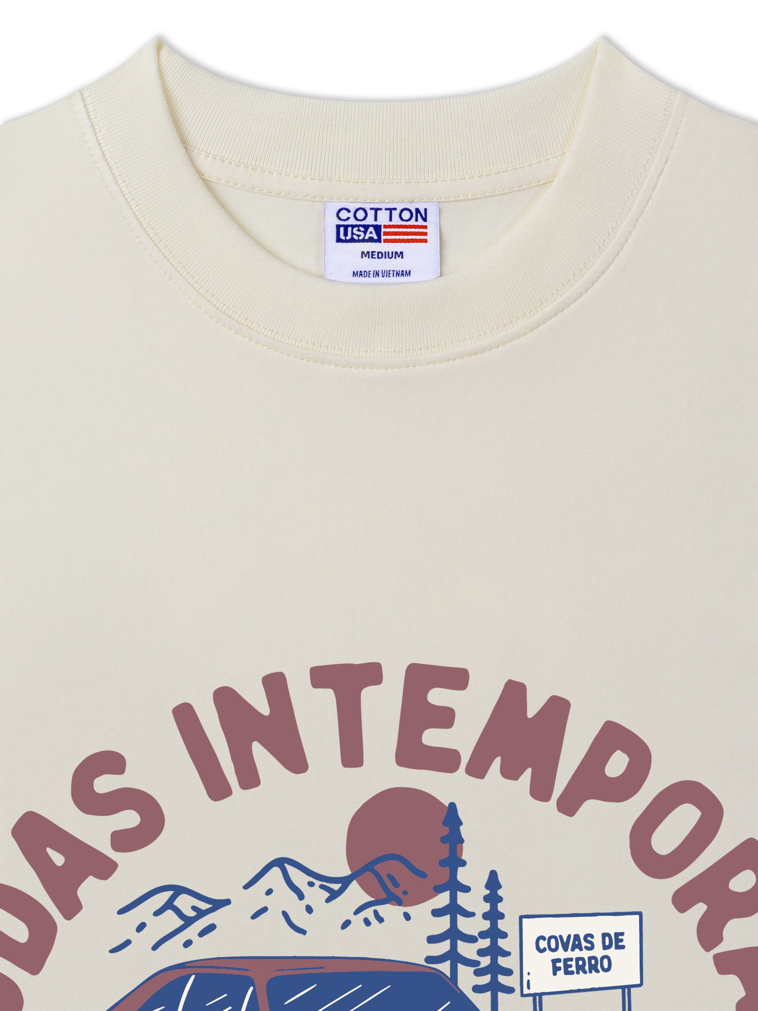 Áo Thun Relaxed Fit Road intempoais