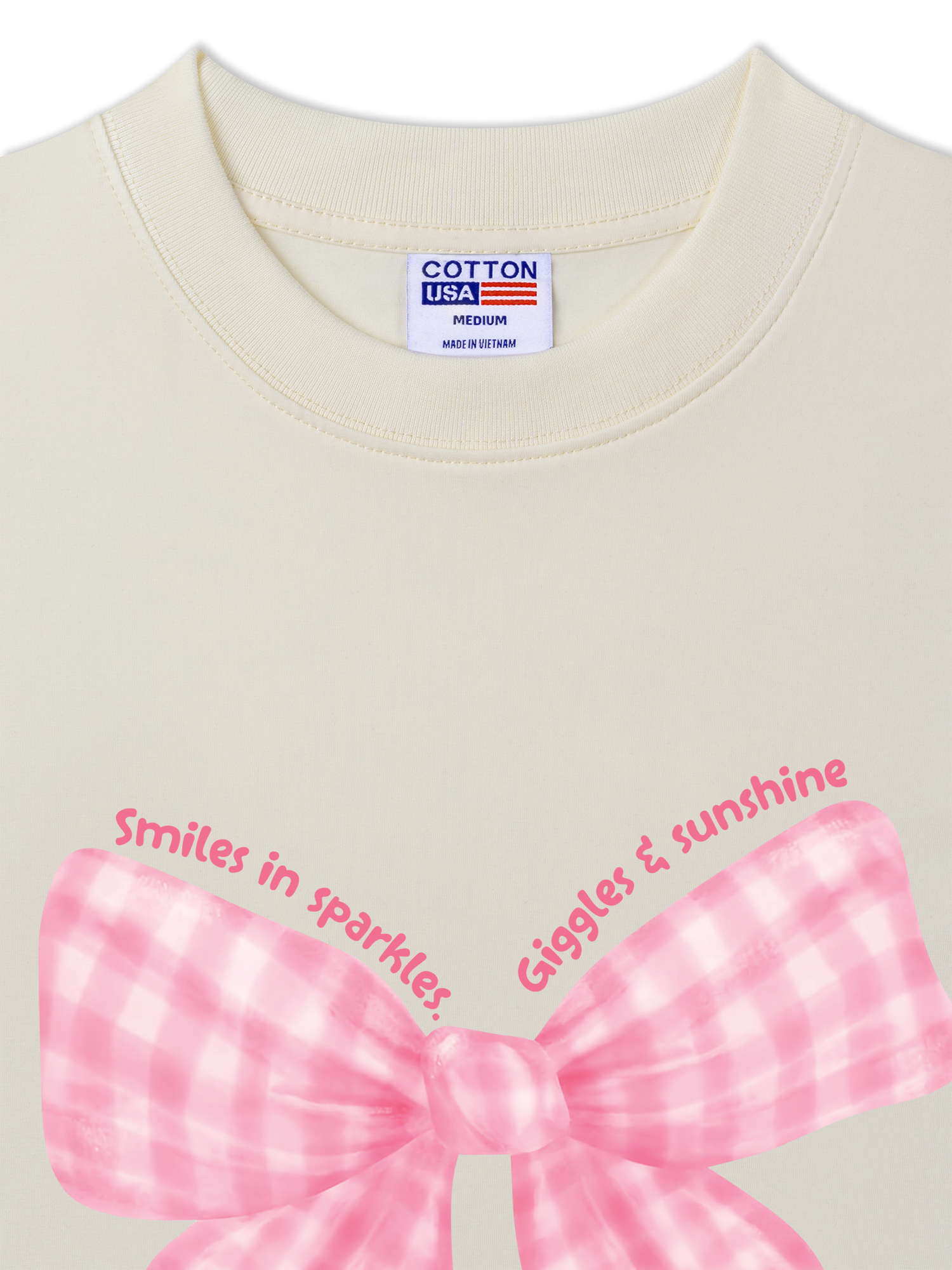 Áo Thun Relaxed Fit Pink Ribbon