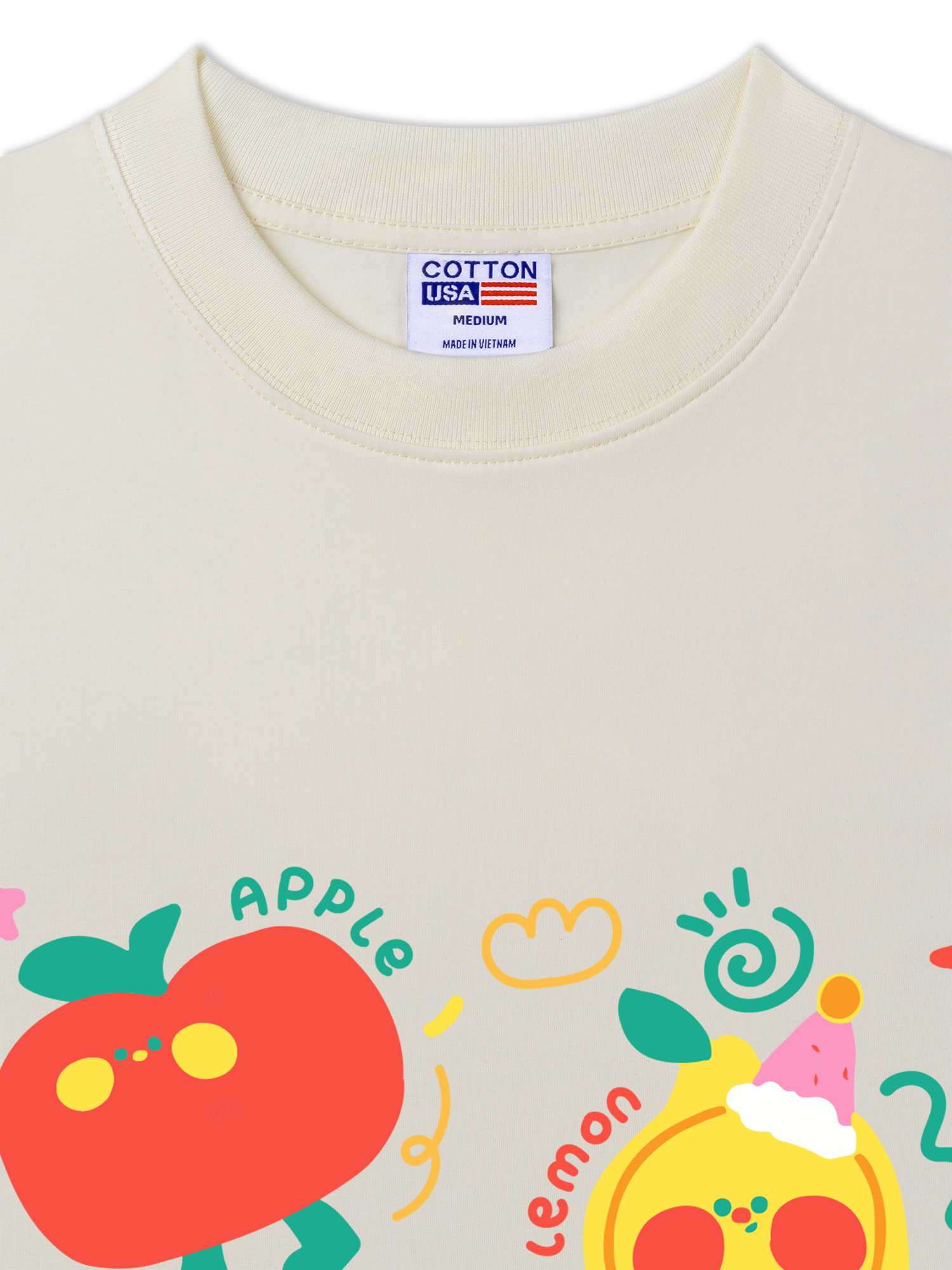 Áo Thun Relaxed Fit Yummy Mood Fruitcute