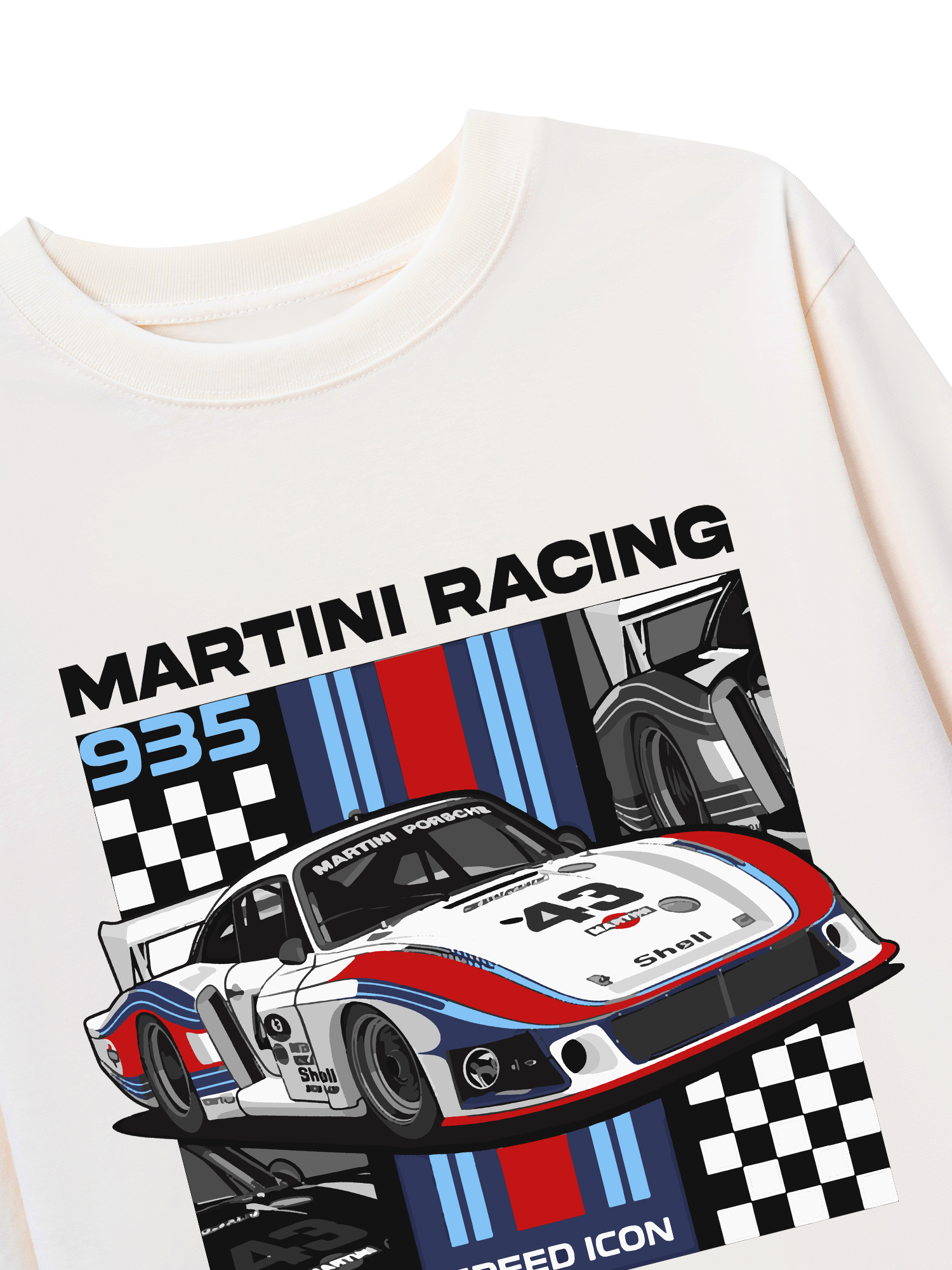 Áo Thun Dài Tay Porsche 935 Martini Racing