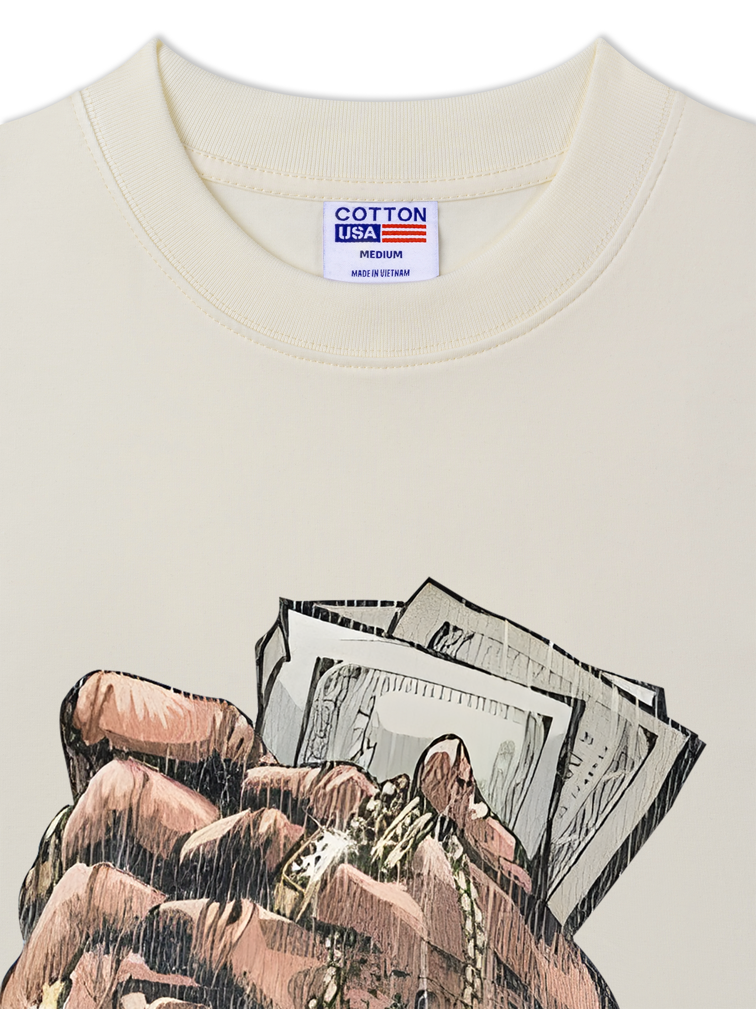 Áo Thun Relaxed Fit Money Your Dream