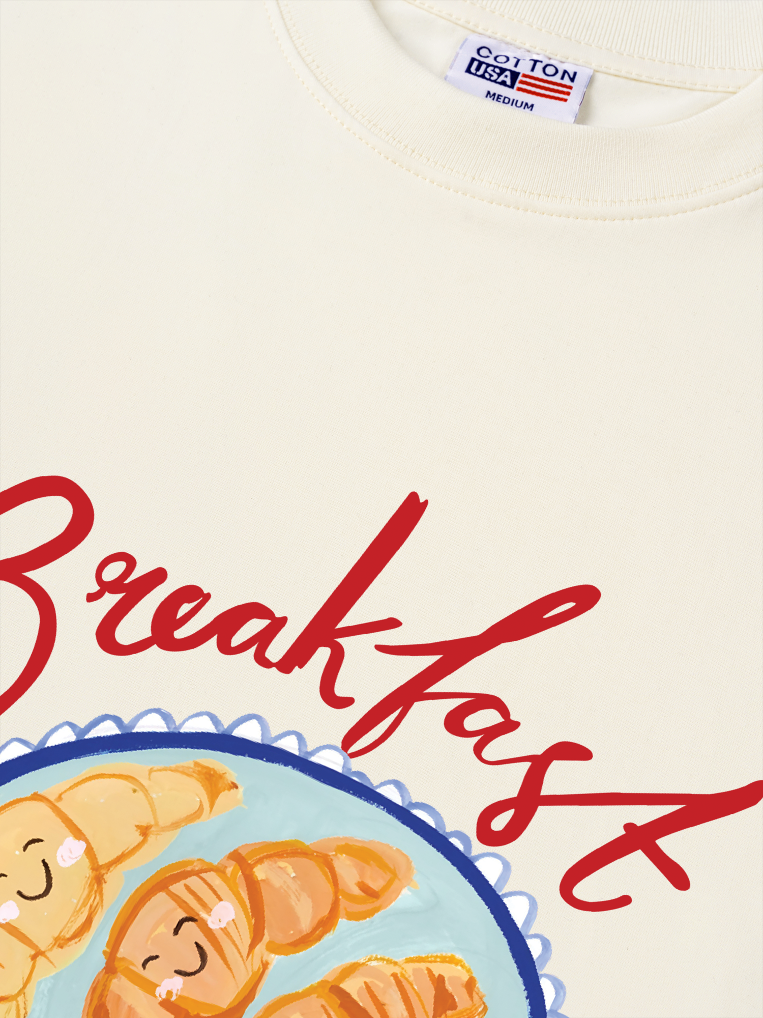 Áo Thun Relaxed Fit Yummy Mood Breakfastclub