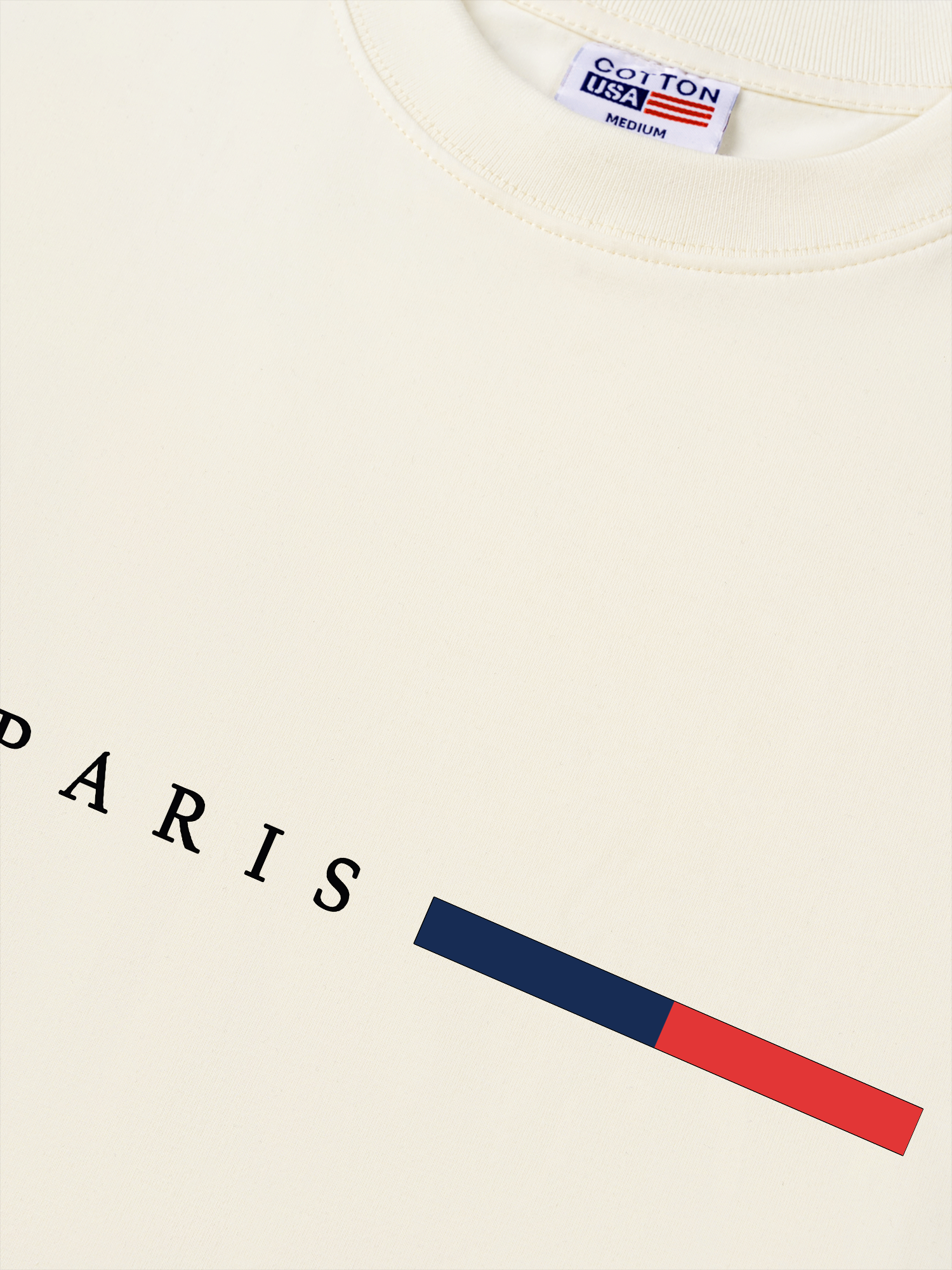 Áo Thun Relaxed Fit City Paris Basic Logo