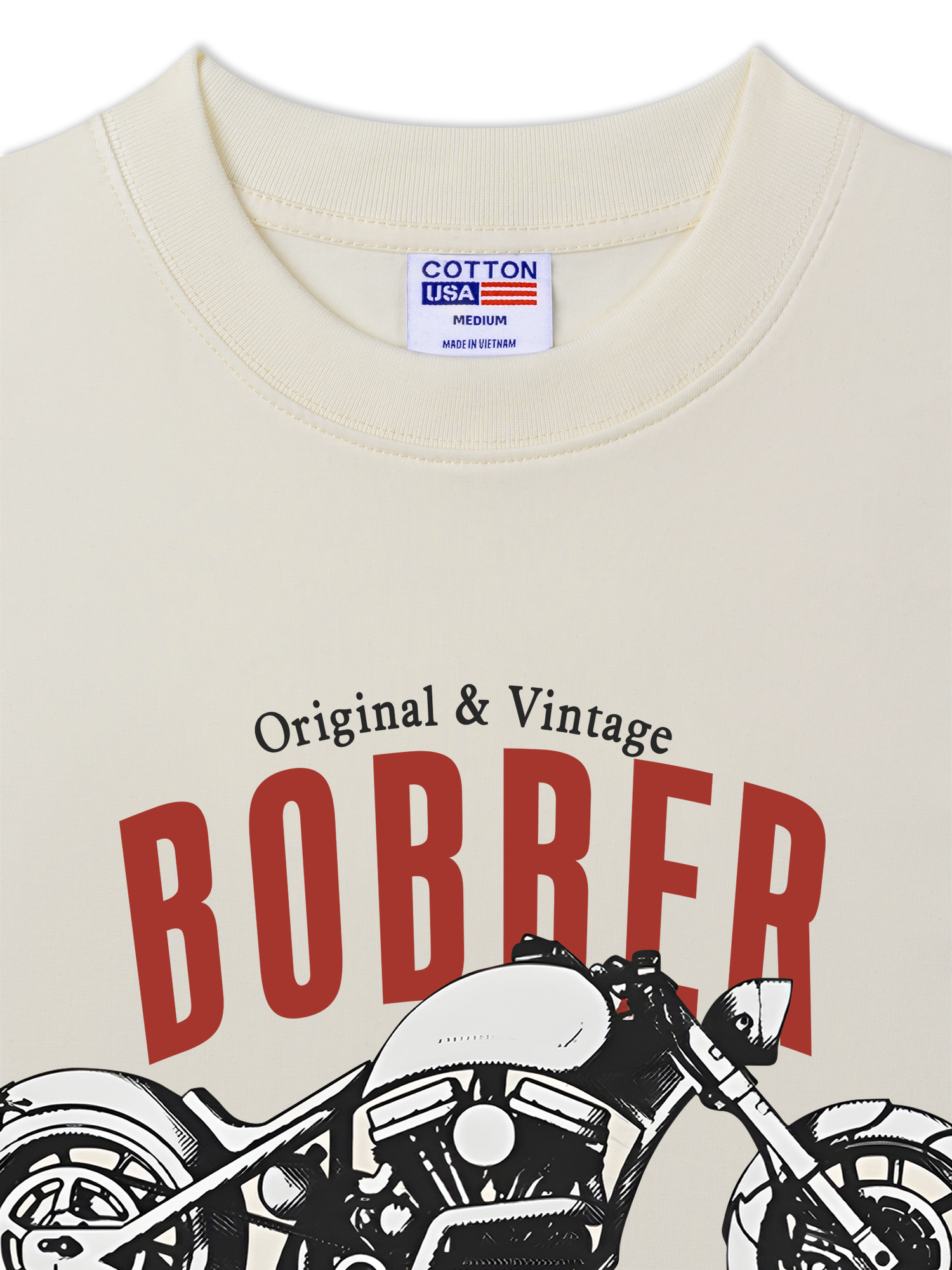 Áo Thun Relaxed Fit Motorbike Original Vintage BOBBER