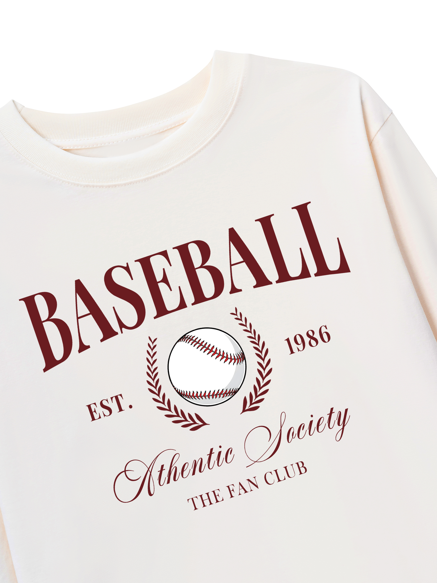 Áo Thun Dài Tay Baseball Fan Club