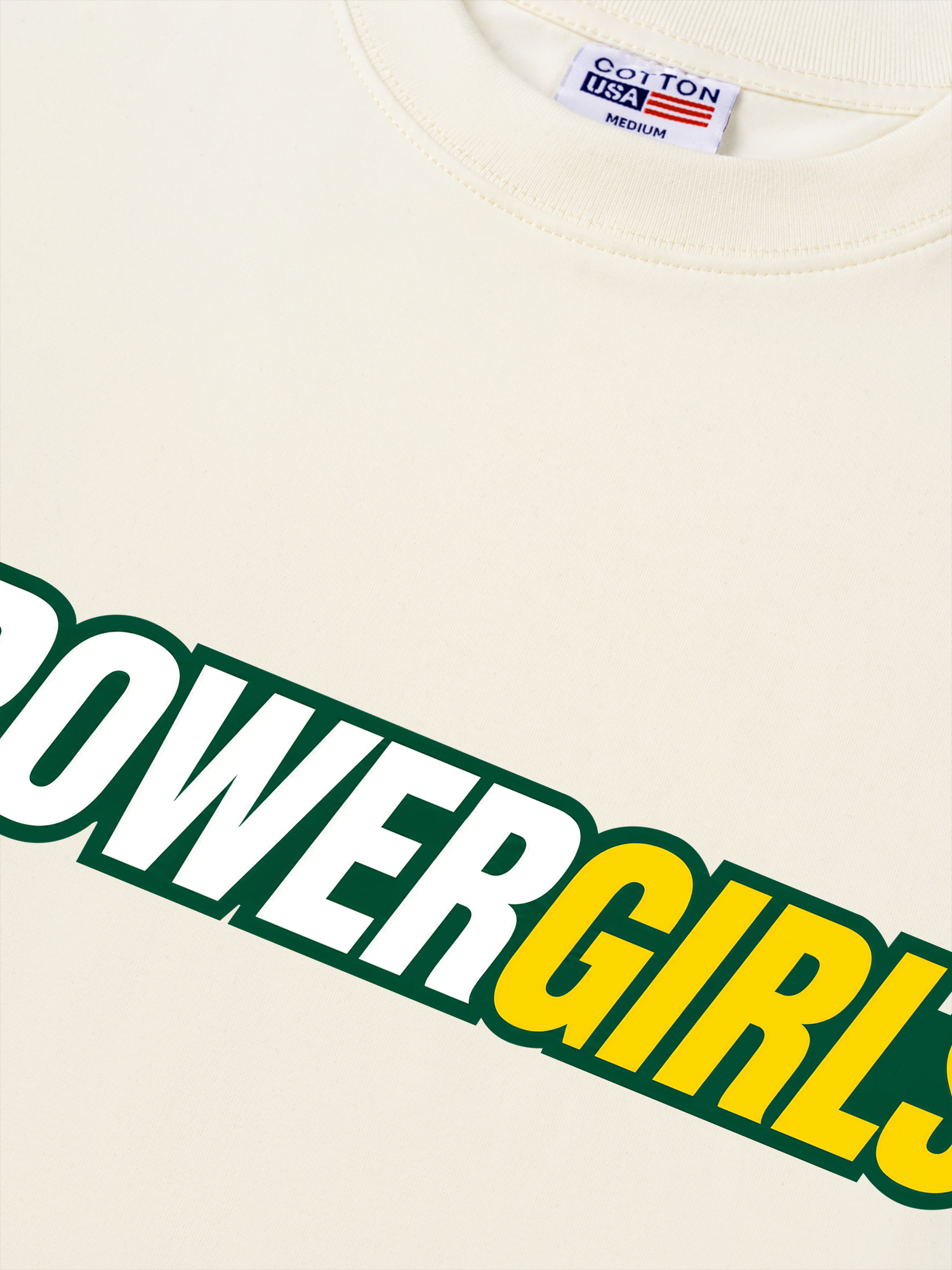 Áo Thun Relaxed Fit Baseball PowerGirl 3