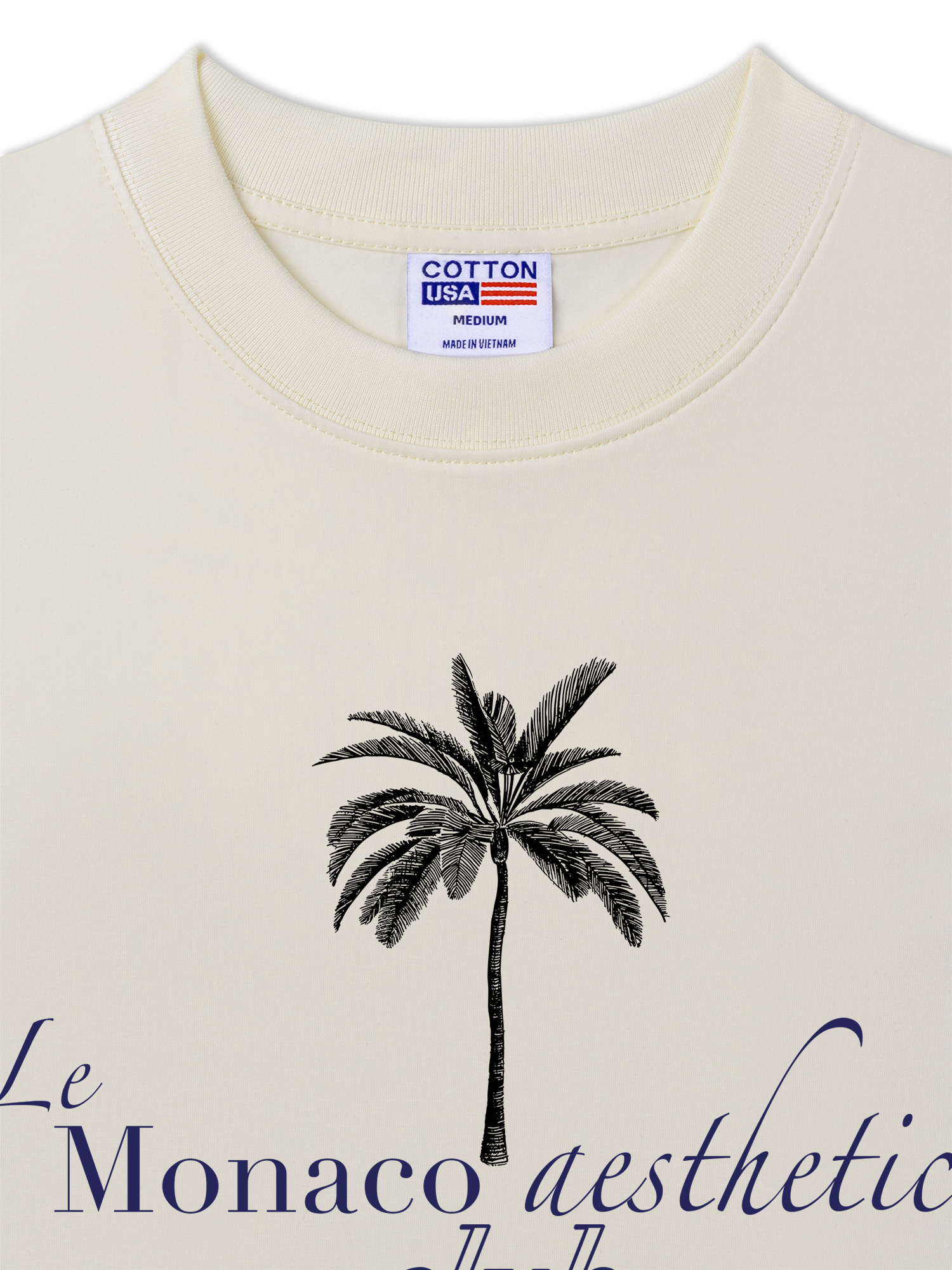 Áo Thun Relaxed Fit City Le Monaco Aesthetic