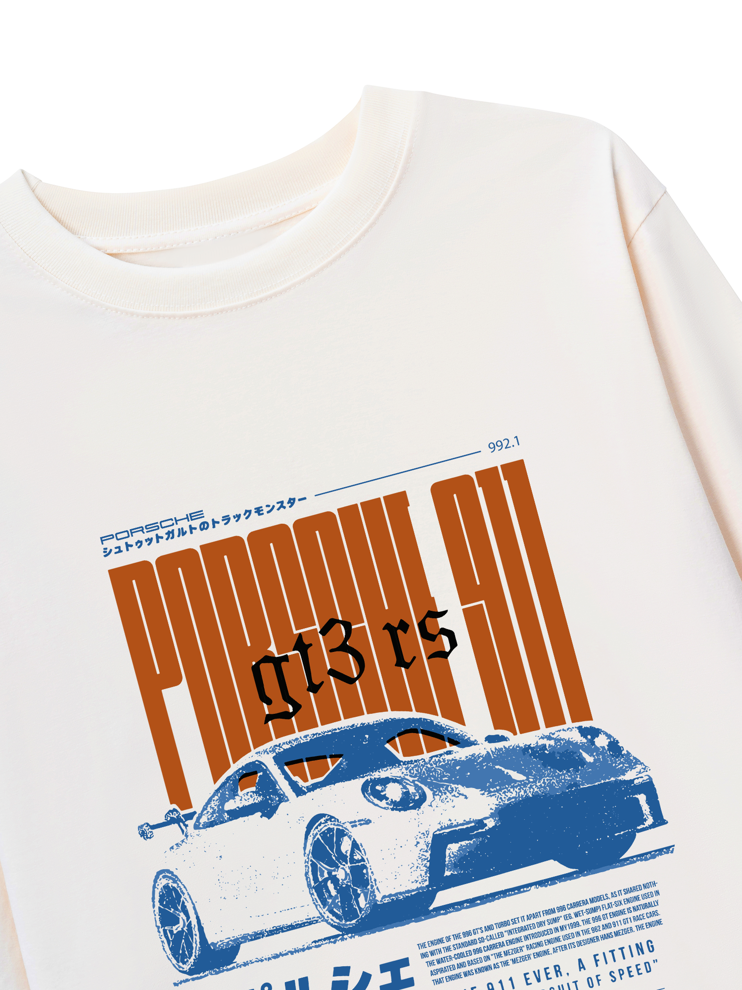 Áo Thun Dài Tay Porsche Japan Vintage GT3 RS